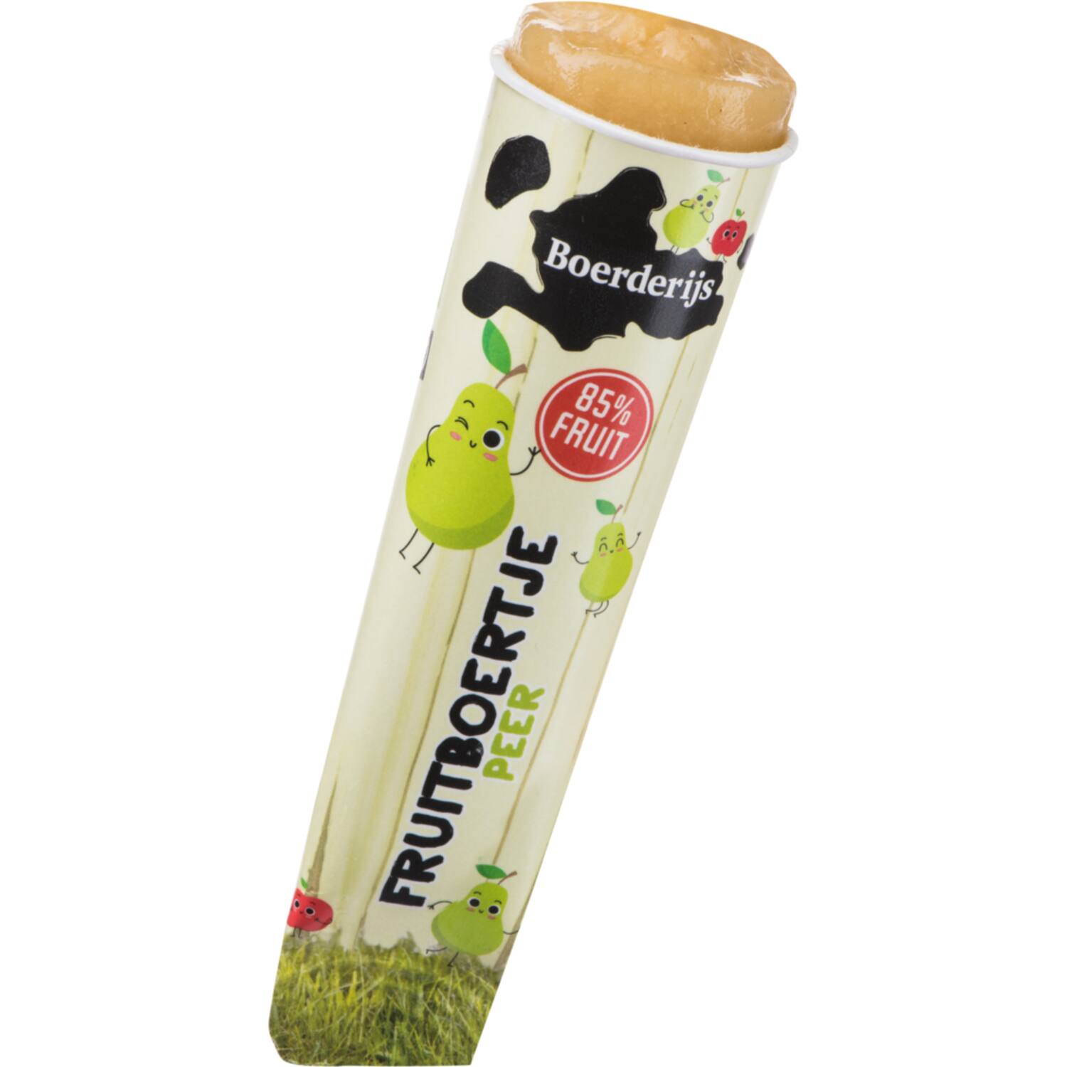 Boerderijs fruitijs fruitboertje peer 24x70ml