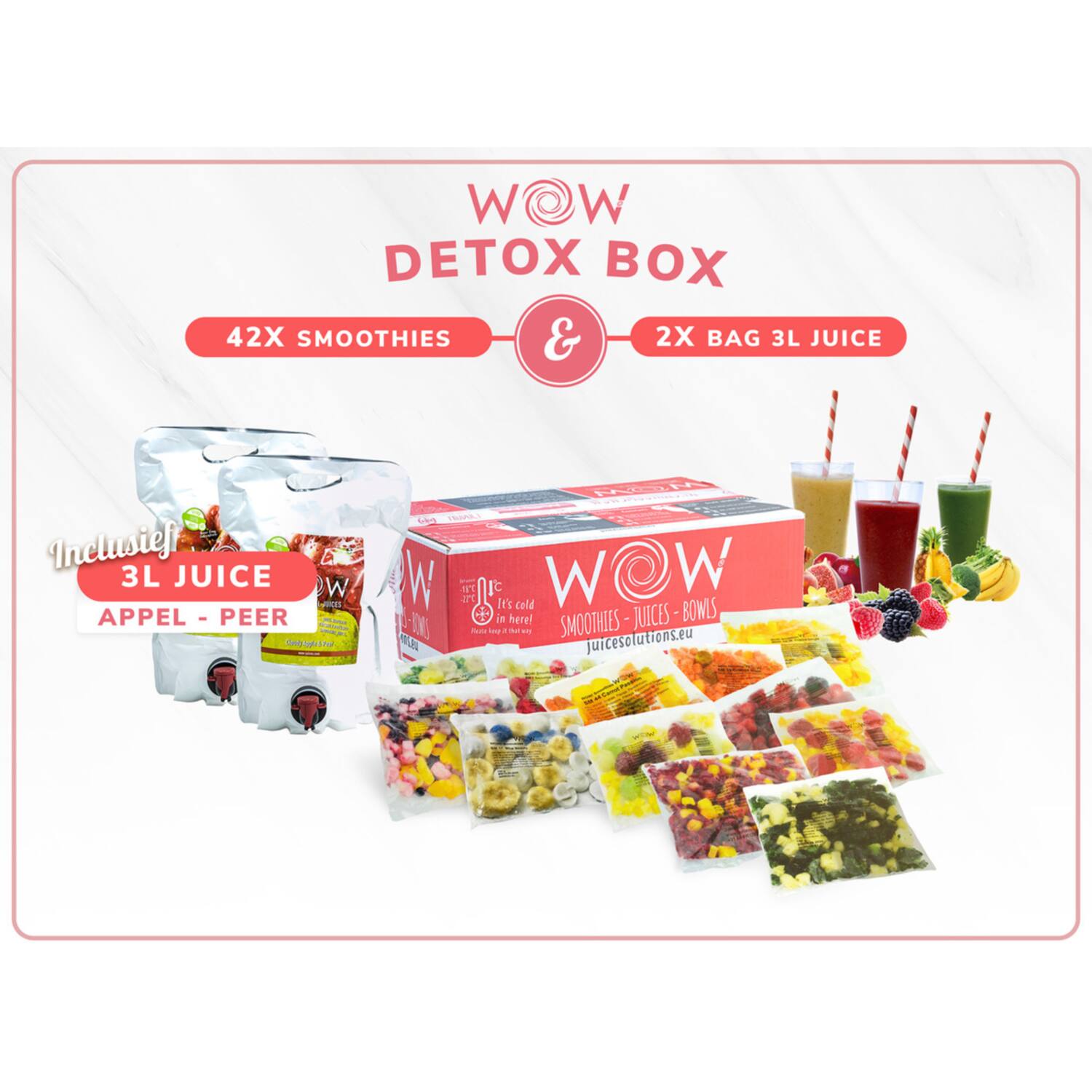 WOW smoothies detoxbox 42st