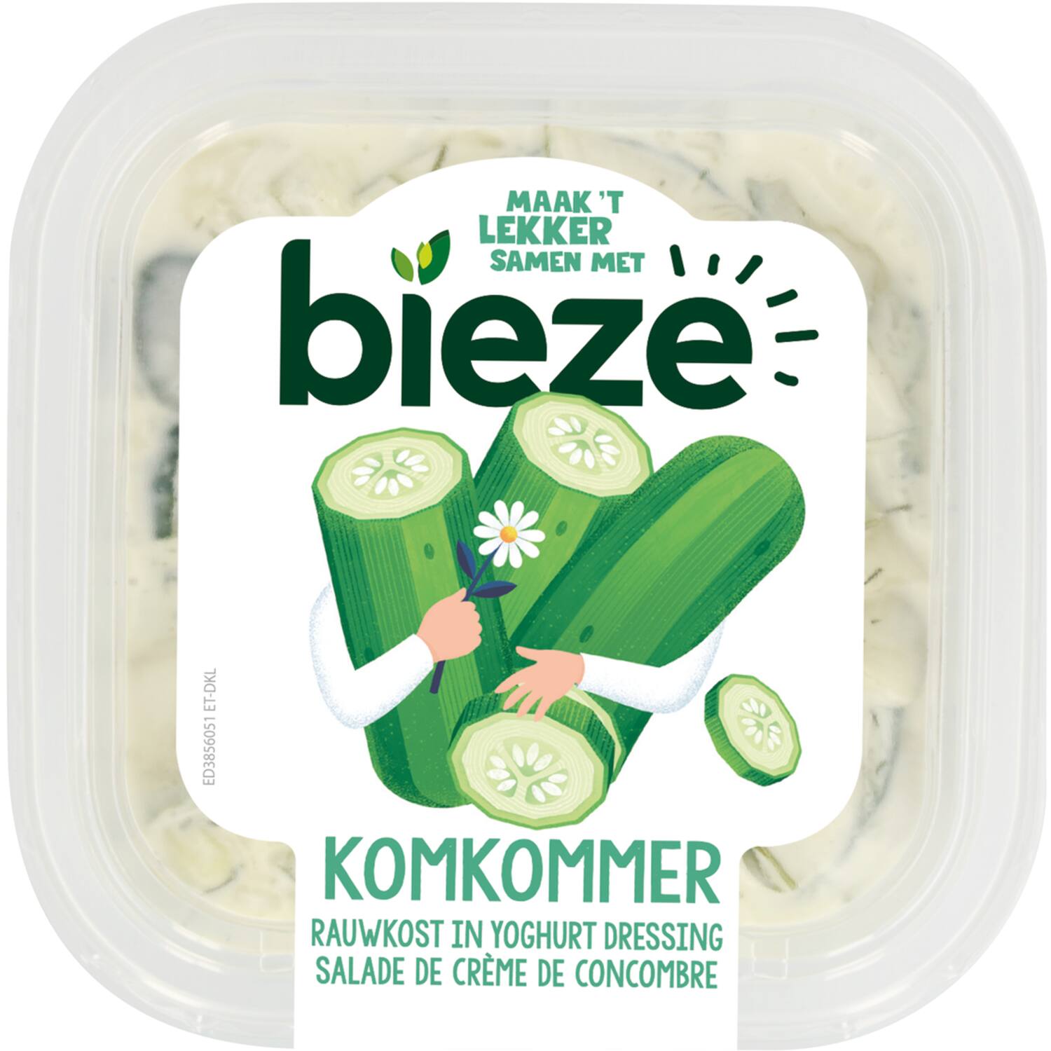 Bieze rauwkost komkommer 6x250g