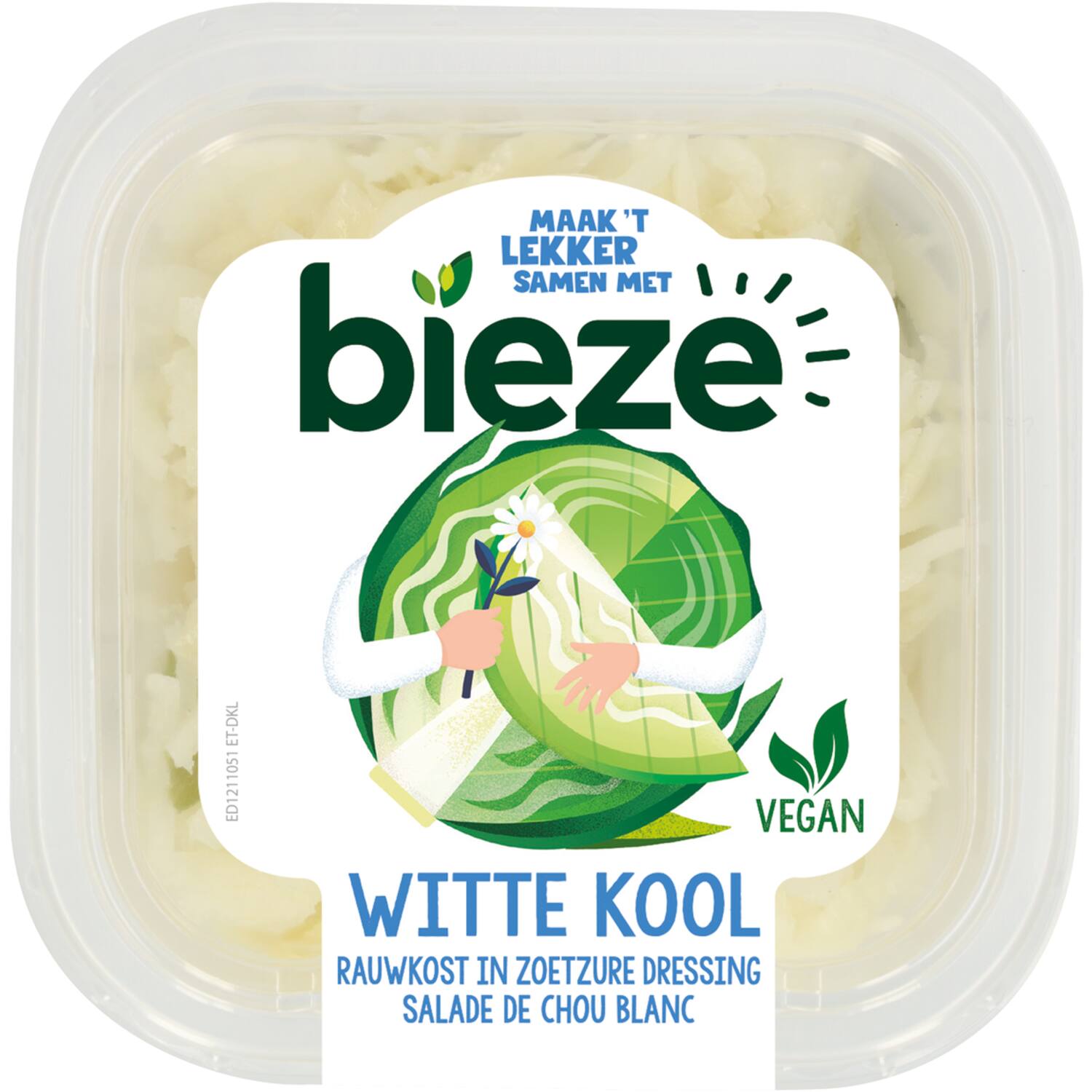 Bieze rauwkost witte kool 6x250g