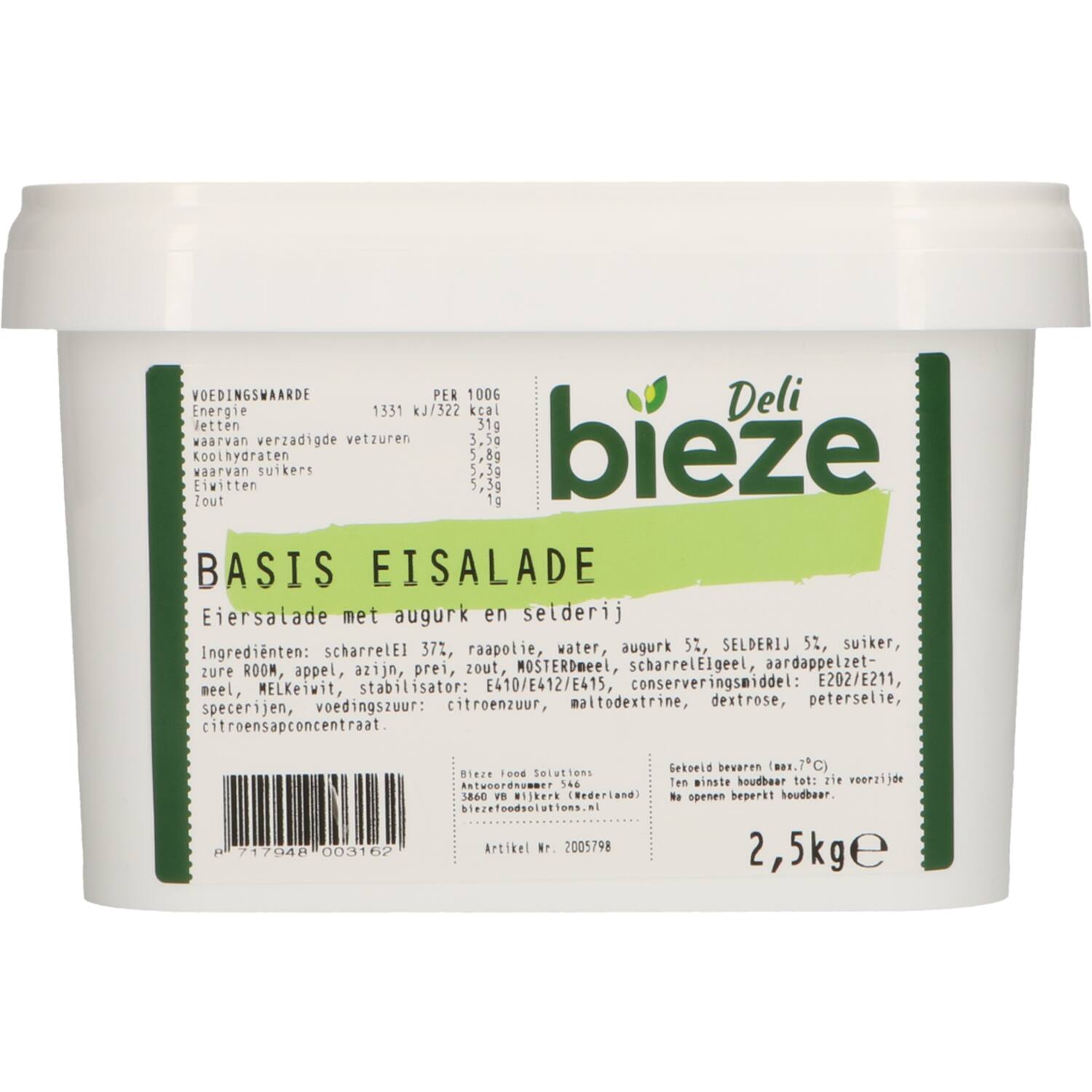 Bieze Deli eisalade basis 2,5kg