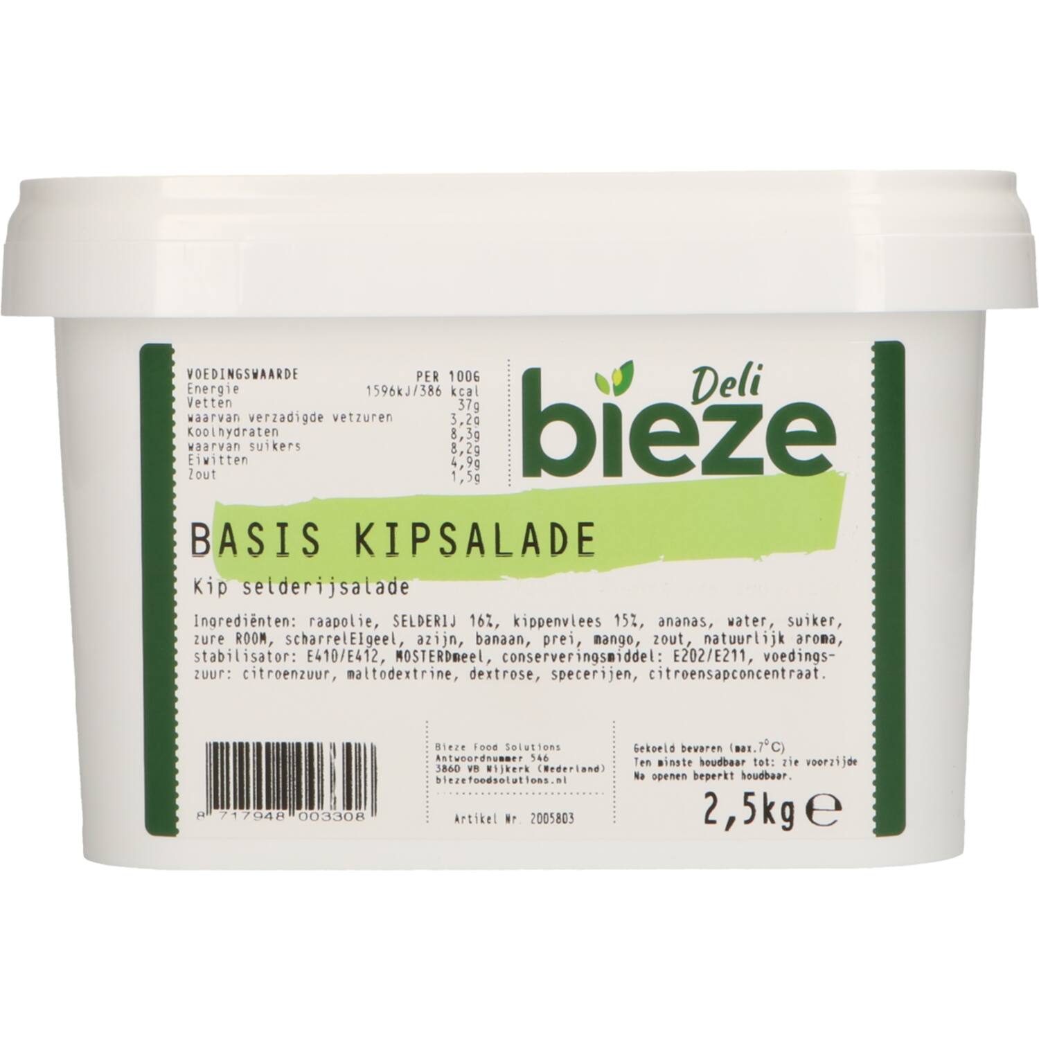 Bieze Deli kipsalade basis 2,5kg