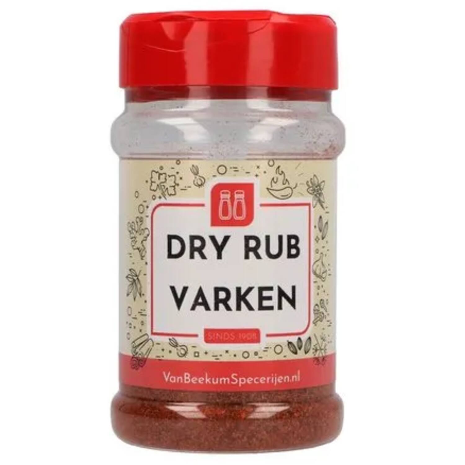 Van Beekum dry rub varken 200g