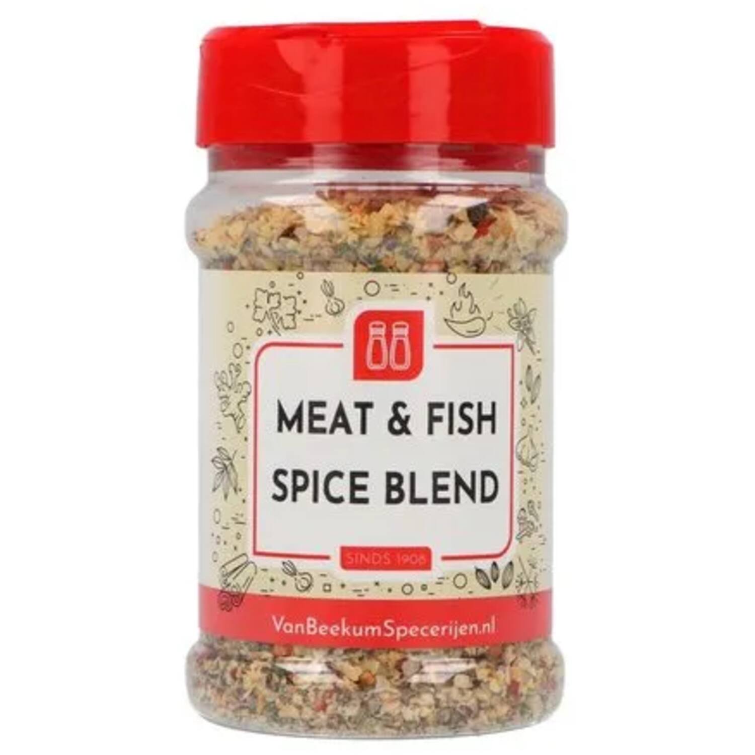 Van Beekum meat & fish spice blend 240g