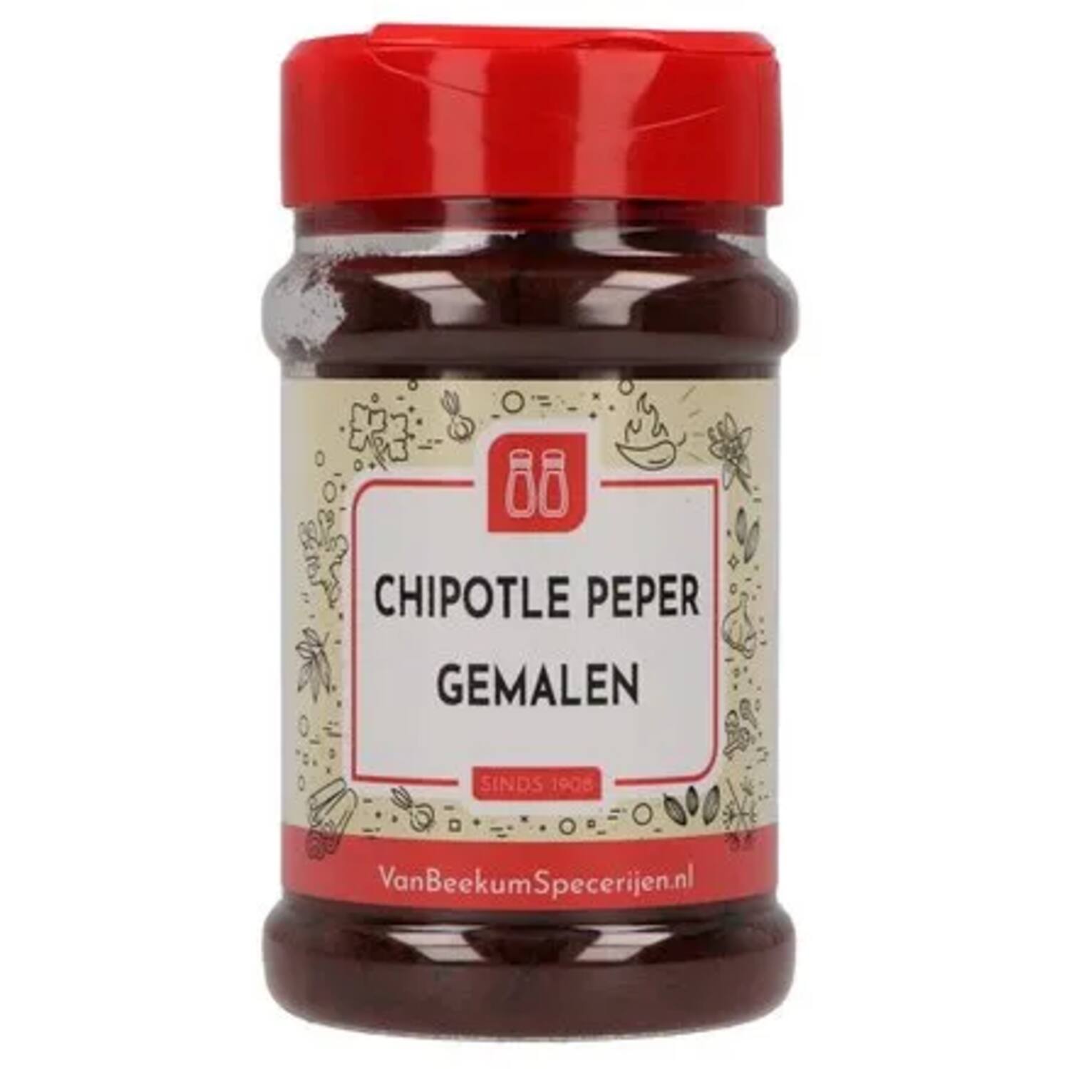 Van Beekum chipotle peper gemalen 130g