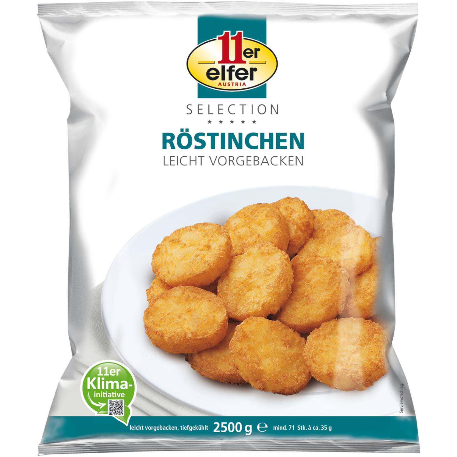 11er röstirondjes 2x2,5kg