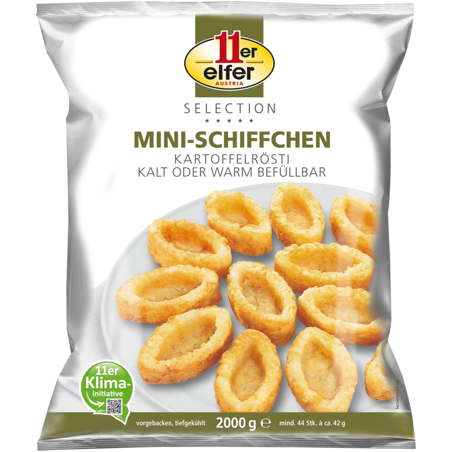 11er röstibootjes mini 2x2kg