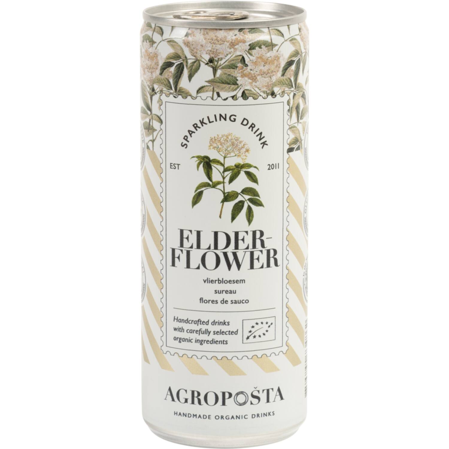 Agropošta sparkling vlierbloesem limonade 12x250ml