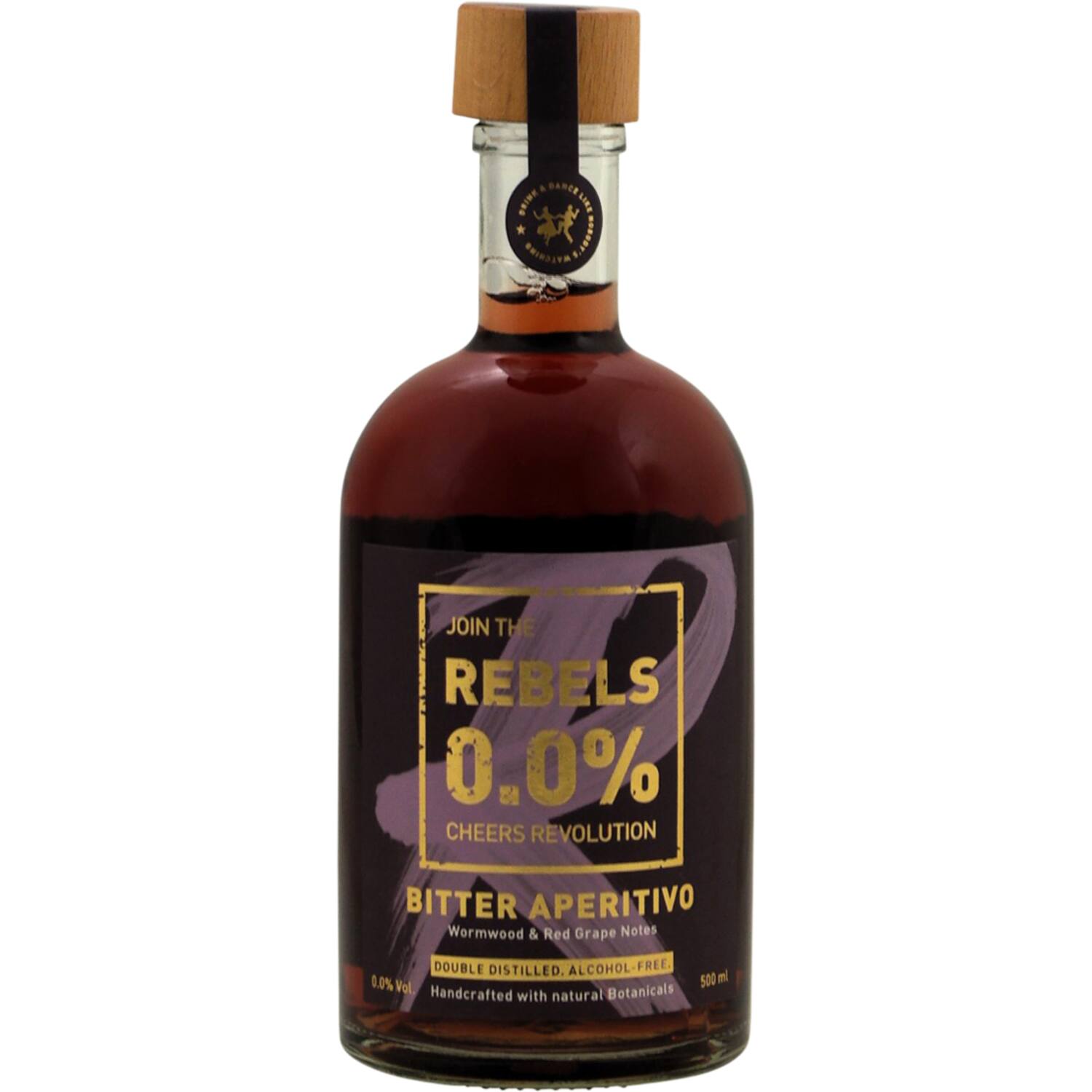 Rebels bitter aperitivo 0% 6x500ml