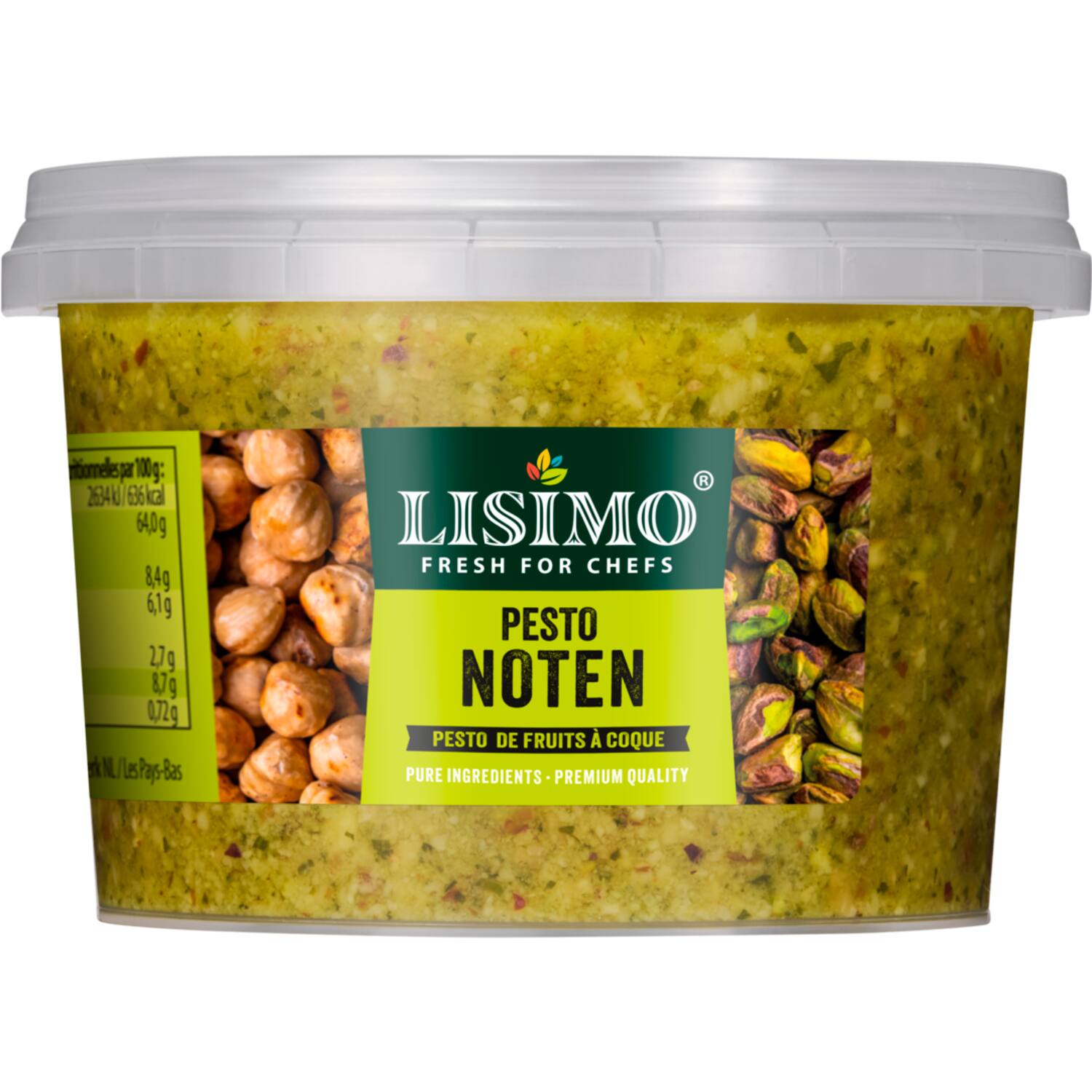 Lisimo pesto noten 250g