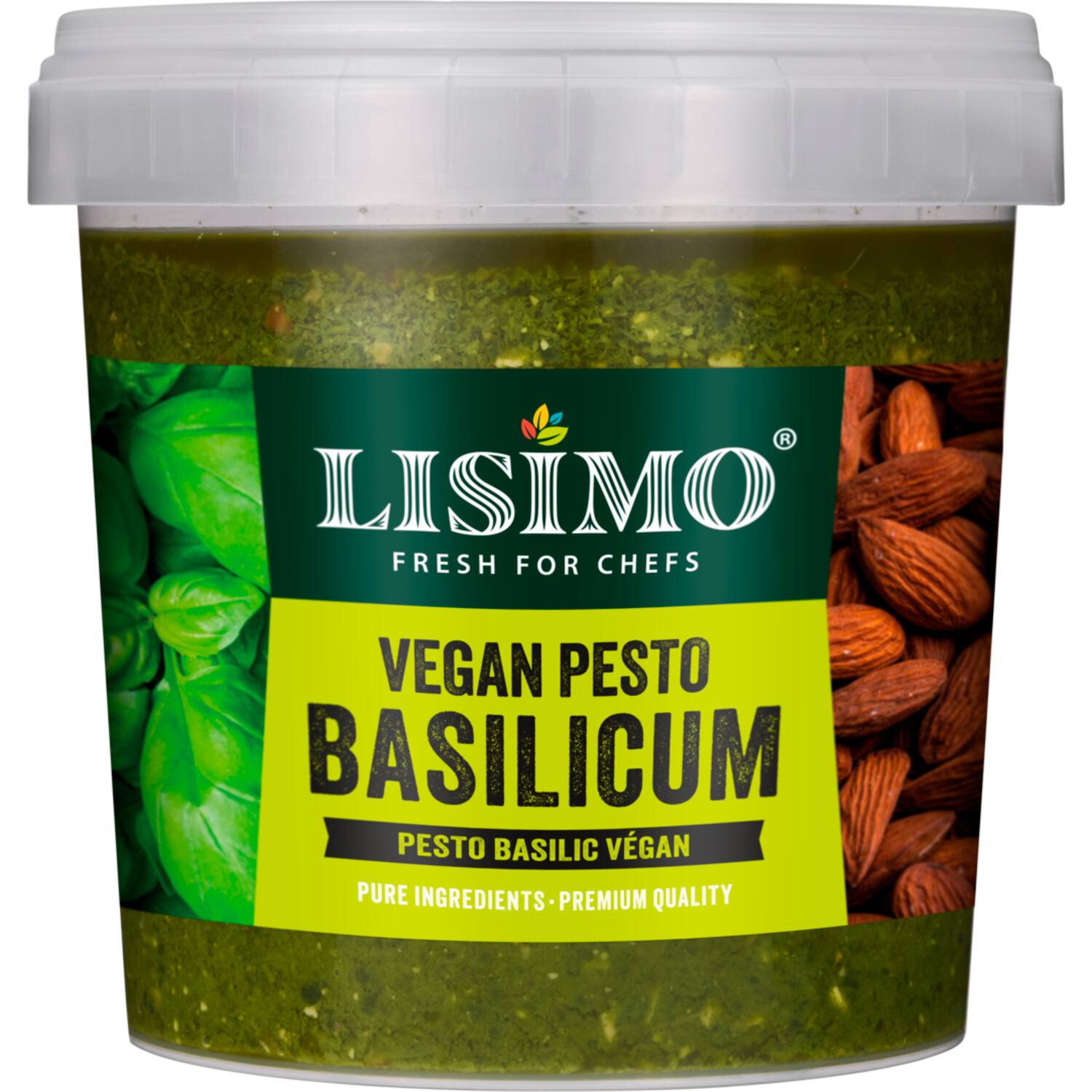 Lisimo pesto basilicum vegan 1kg