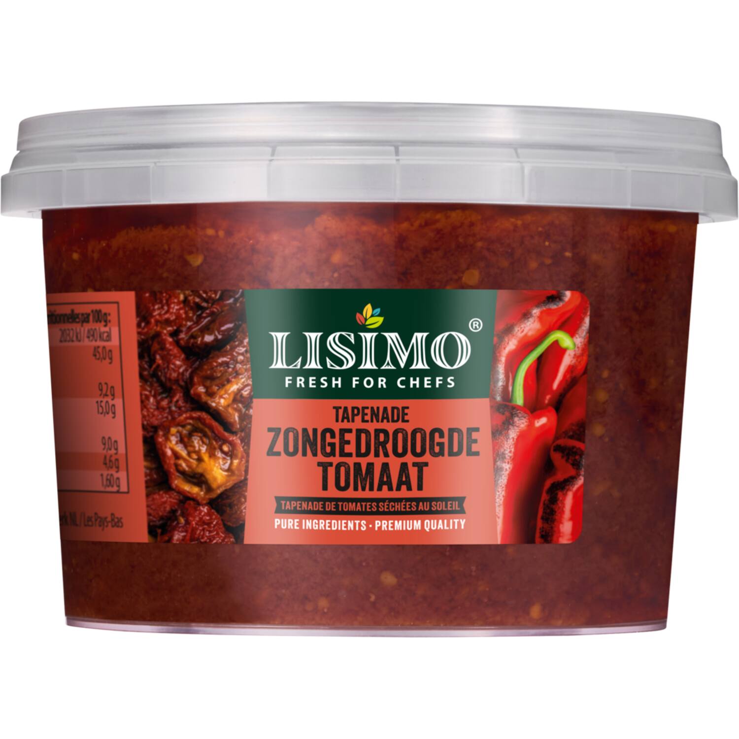 Lisimo tapenade zongedroogde tomaat 250g