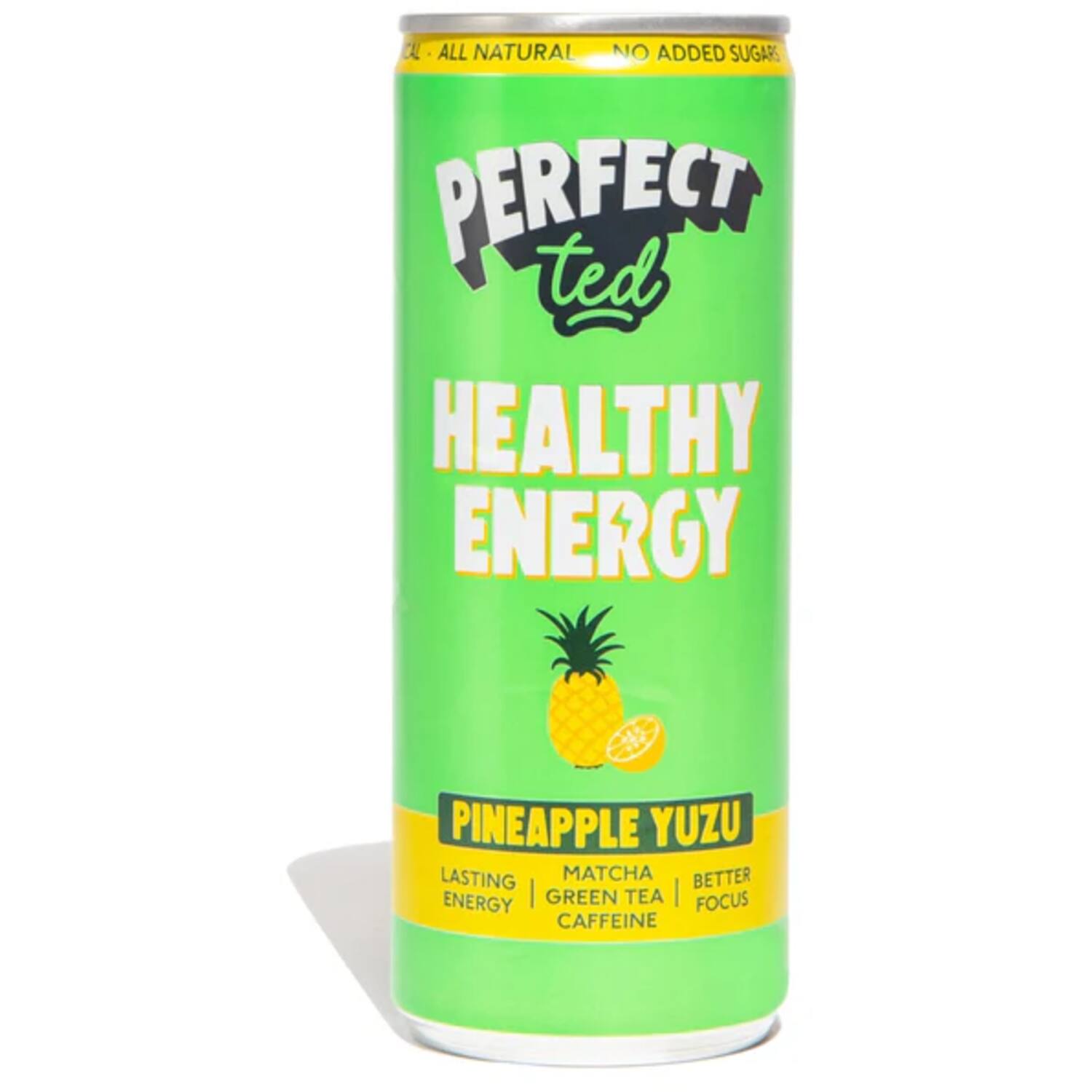 PerfectTed matcha energy ananas yuzu 12x250ml