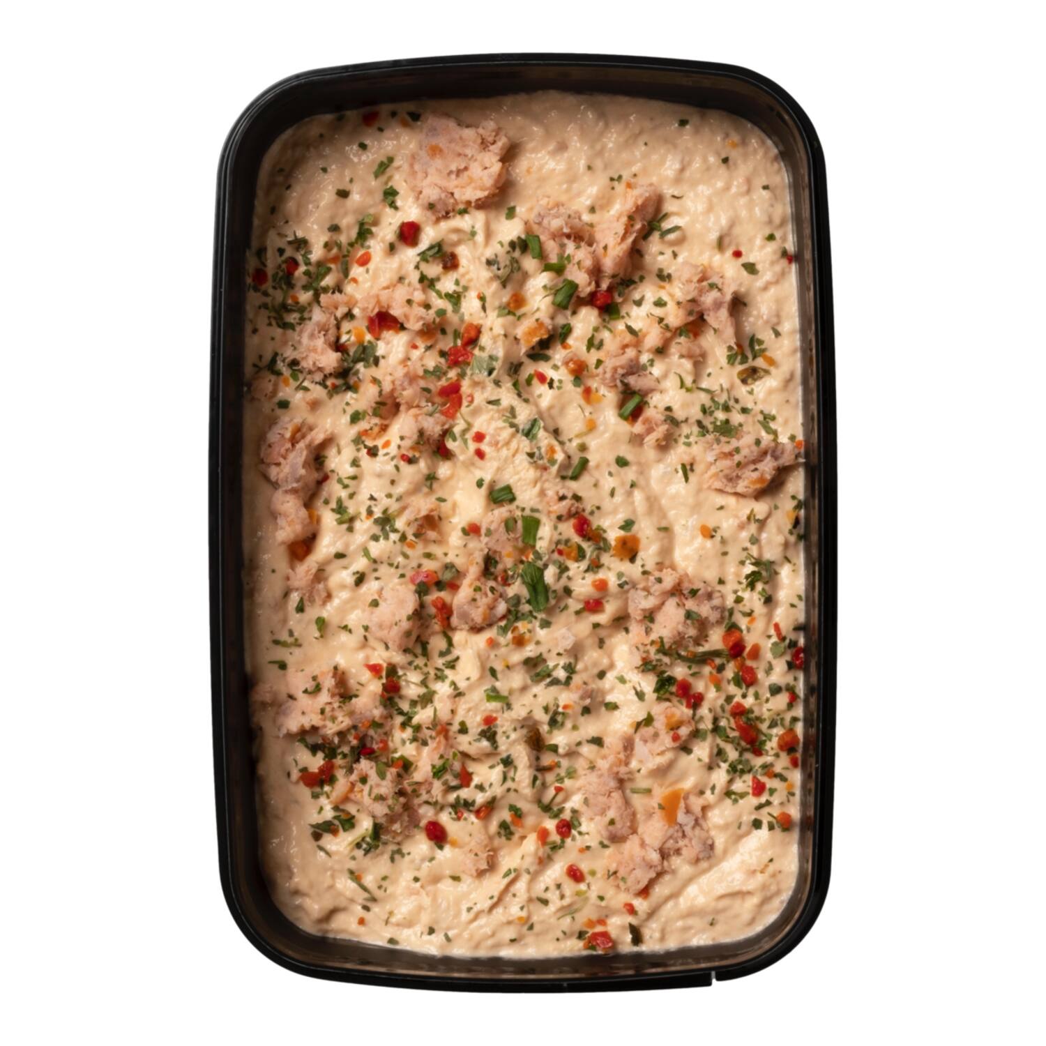 Rokerij Jacob van Jan warm gerookte zalmsalade 450g