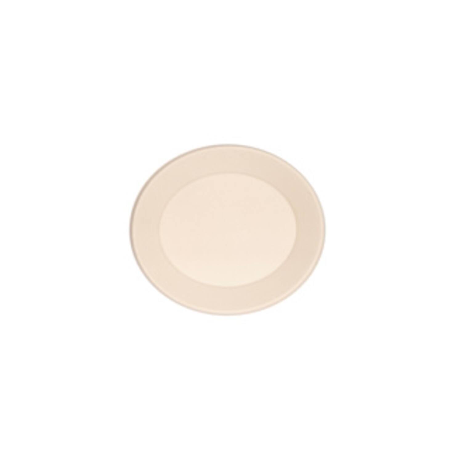 Folia borden ovaal suikerriet 21,5x24,5cm beige 10x50st
