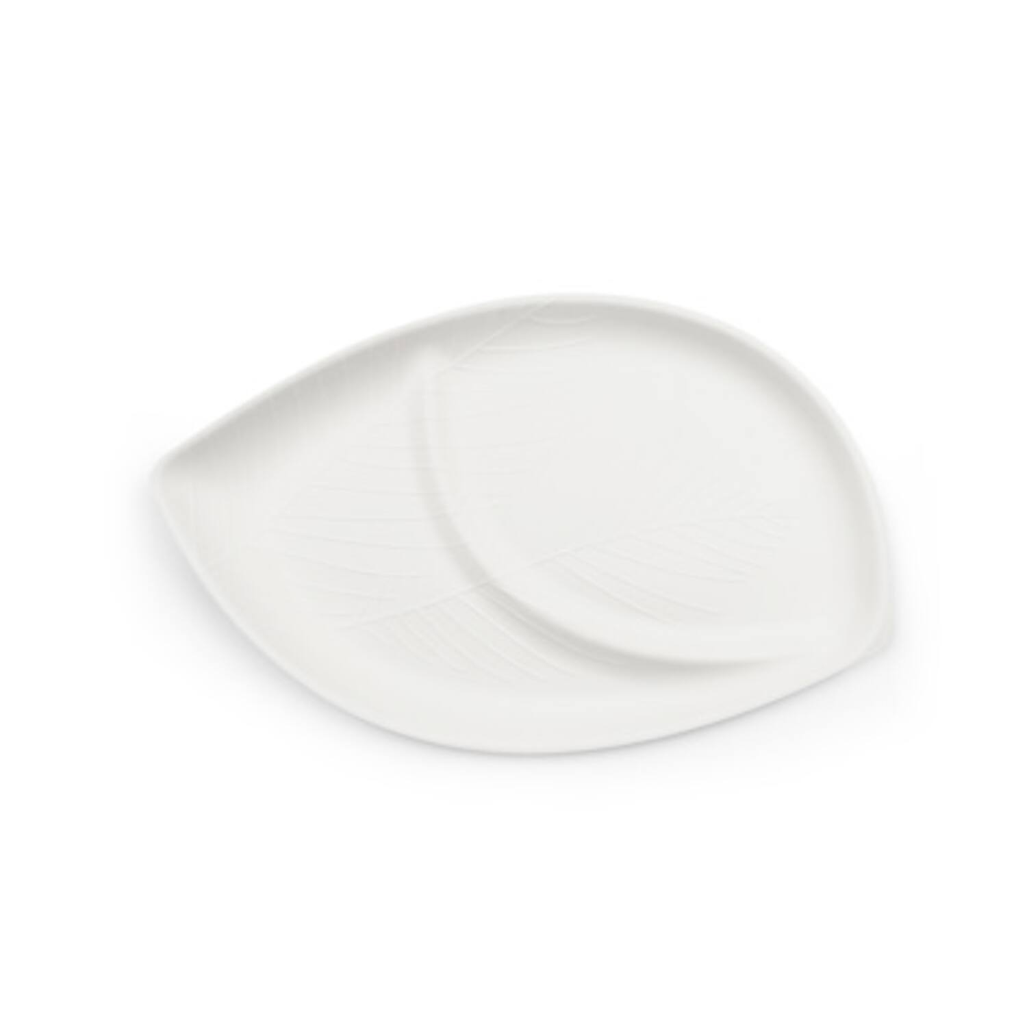 Folia borden 2-vaks suikerriet 47,2x30cm wit 4x50st