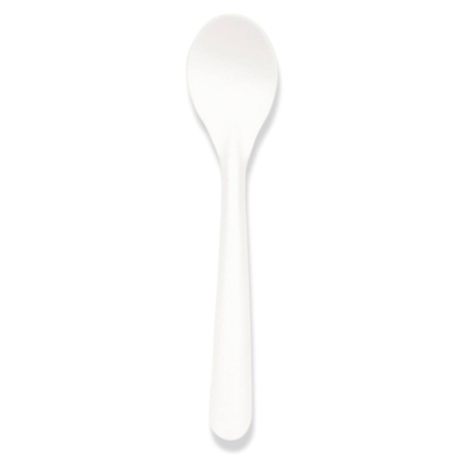 Folia lepels papier 18cm wit 20x50st