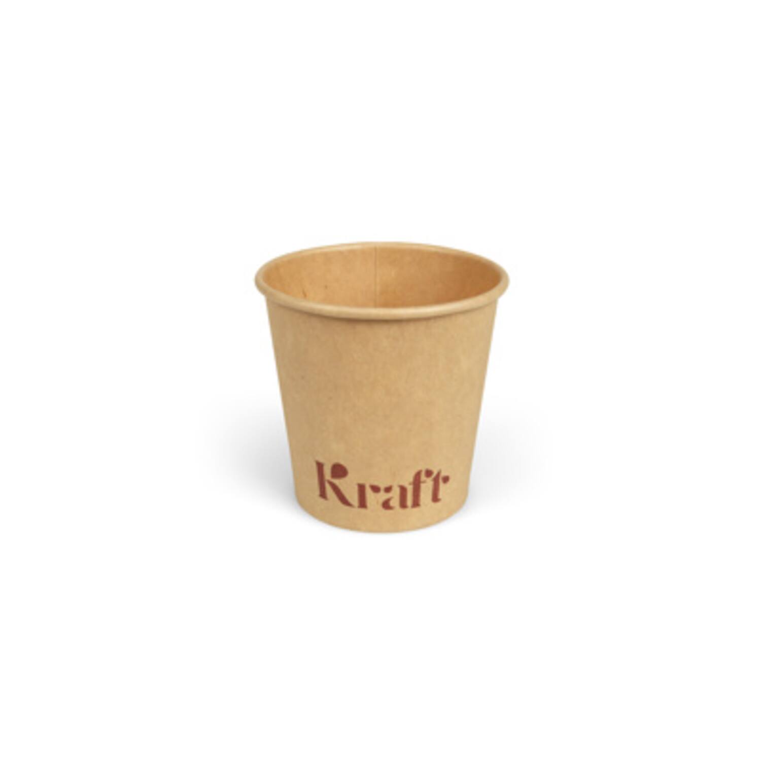 Kraft sausbakjes 90ml karton Ø6,1x5,8cm bruin 20x50st