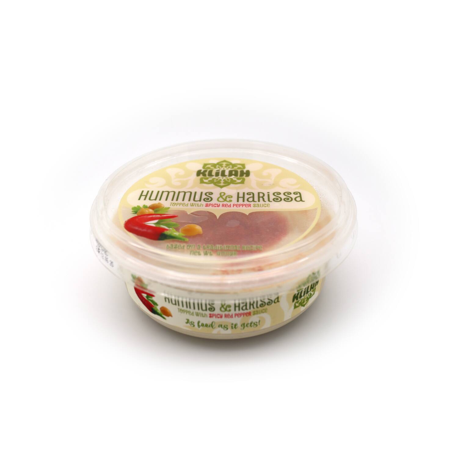 Klilah hummus & harissa 12x400g