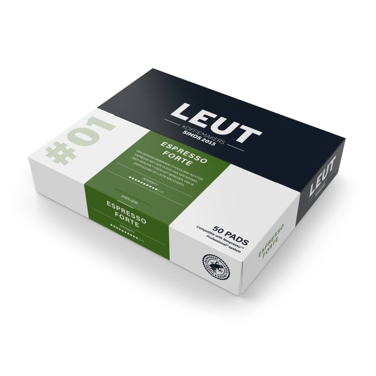 LEUT pro koffie discs espresso forte #01 6x50st