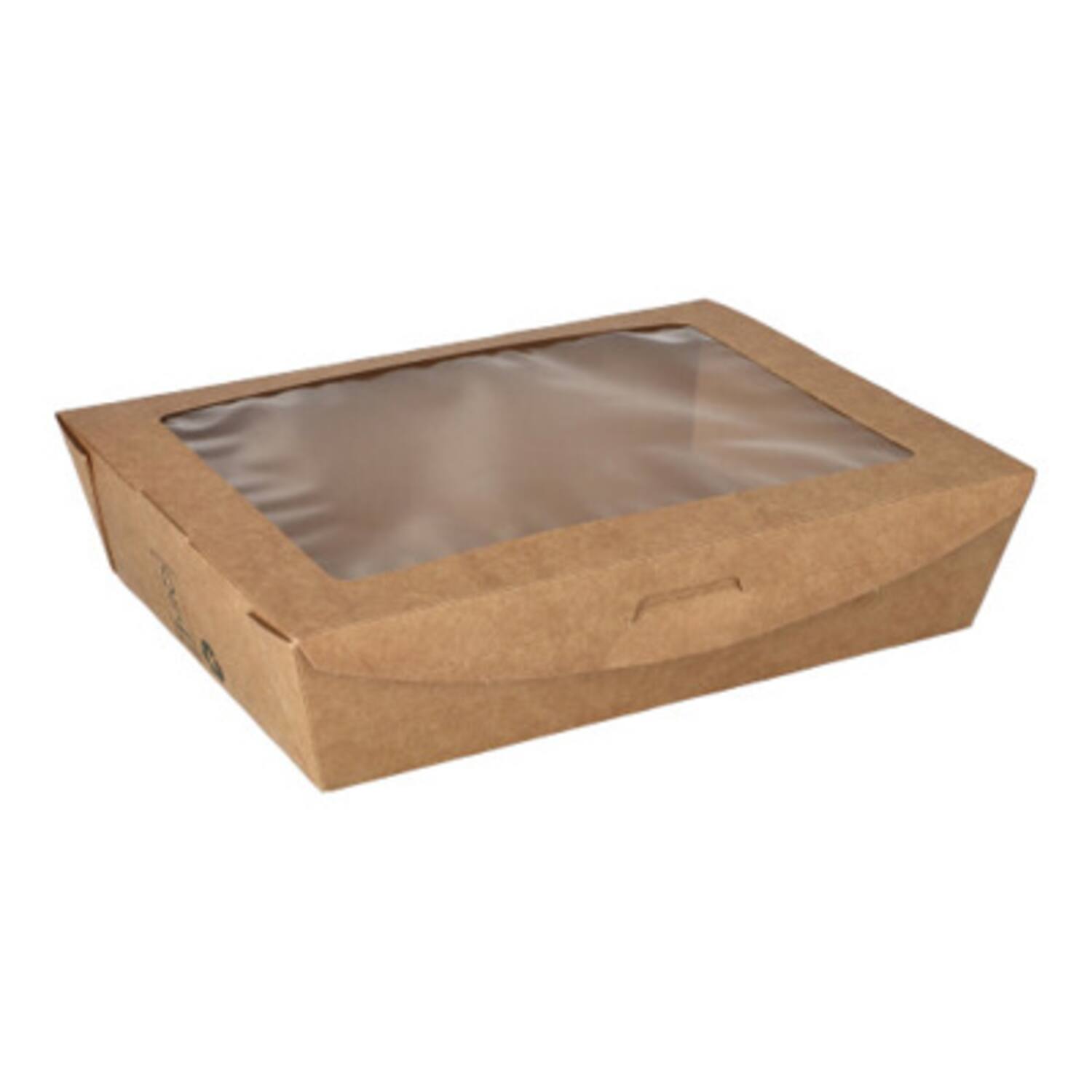 100% Fair saladebak 1000ml karton 180x130x45mm 4x40st