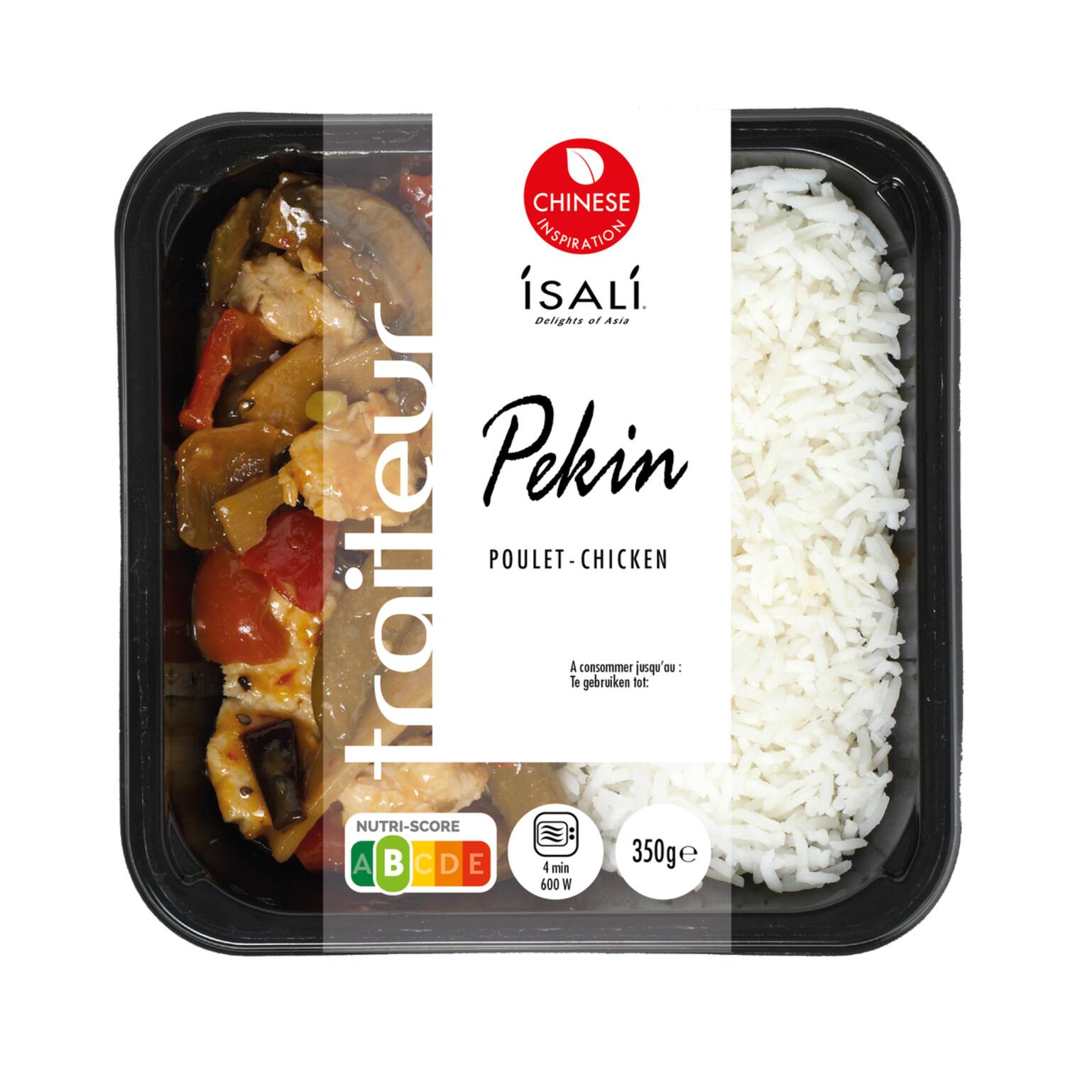 Isali kipfilet Peking met rijst 4x350g