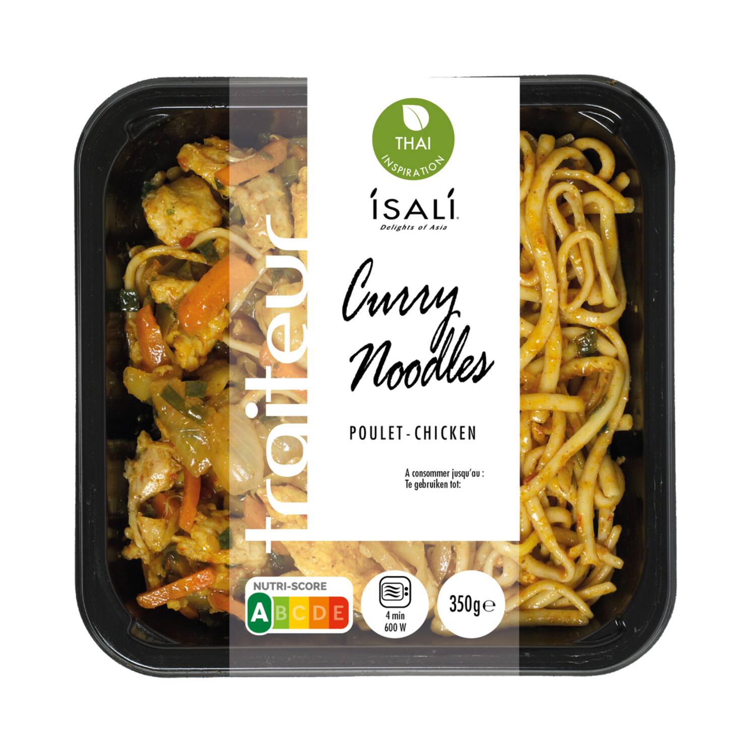 Isali noedels curry 4x350g