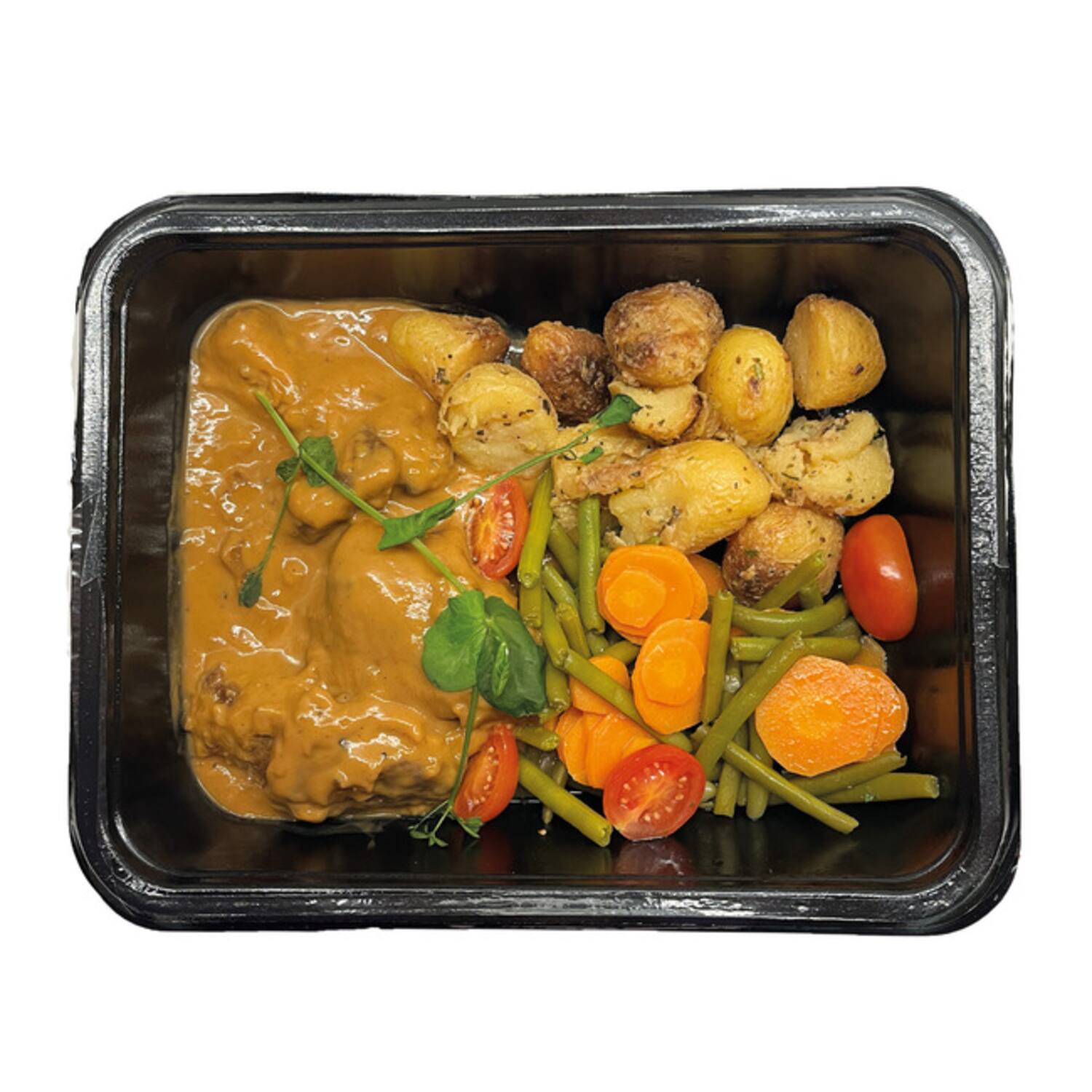 Marblo varkenswangetjes met gebakken aardappel 530g