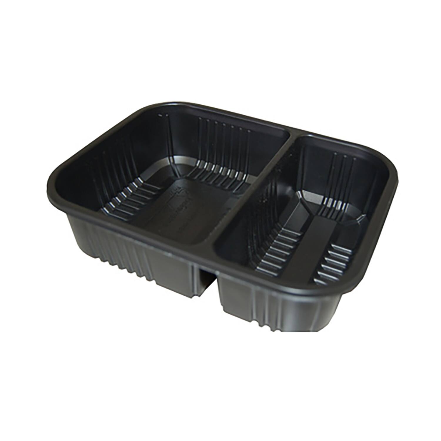 Premium Quality menubakken 2-vaks 1165ml 19,7x15x6cm 6x100st