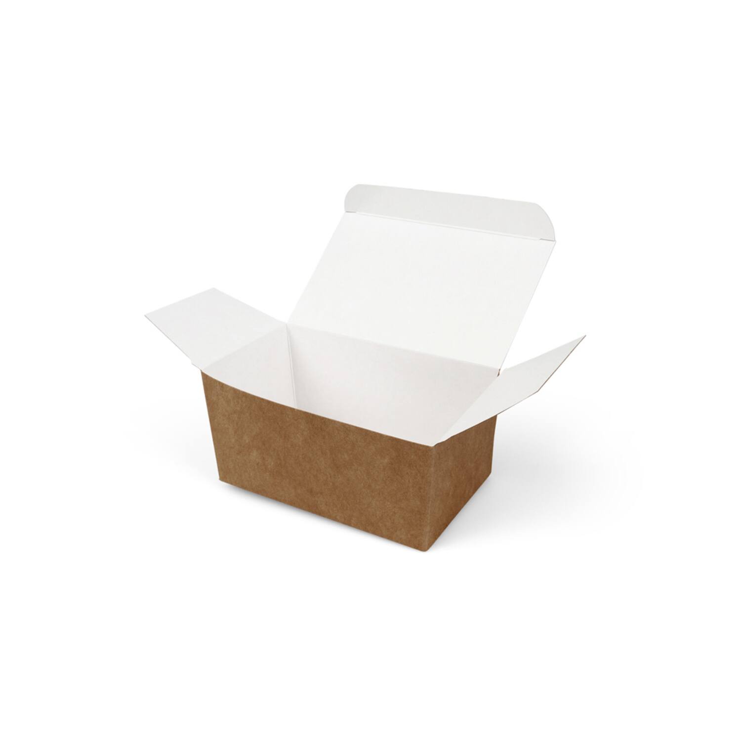 Premium Quality kipnugget bakjes 10x6x5cm 250st