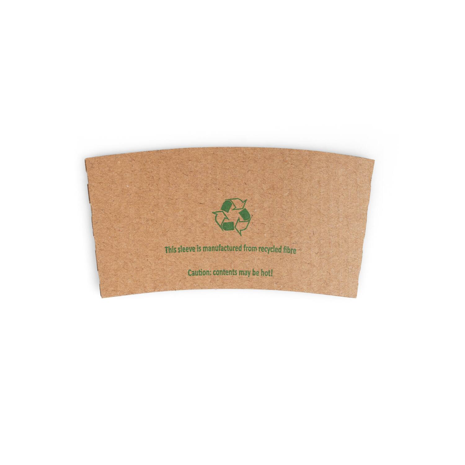 Premium Quality sleeves voor koffiebekers 8 oz 1000st