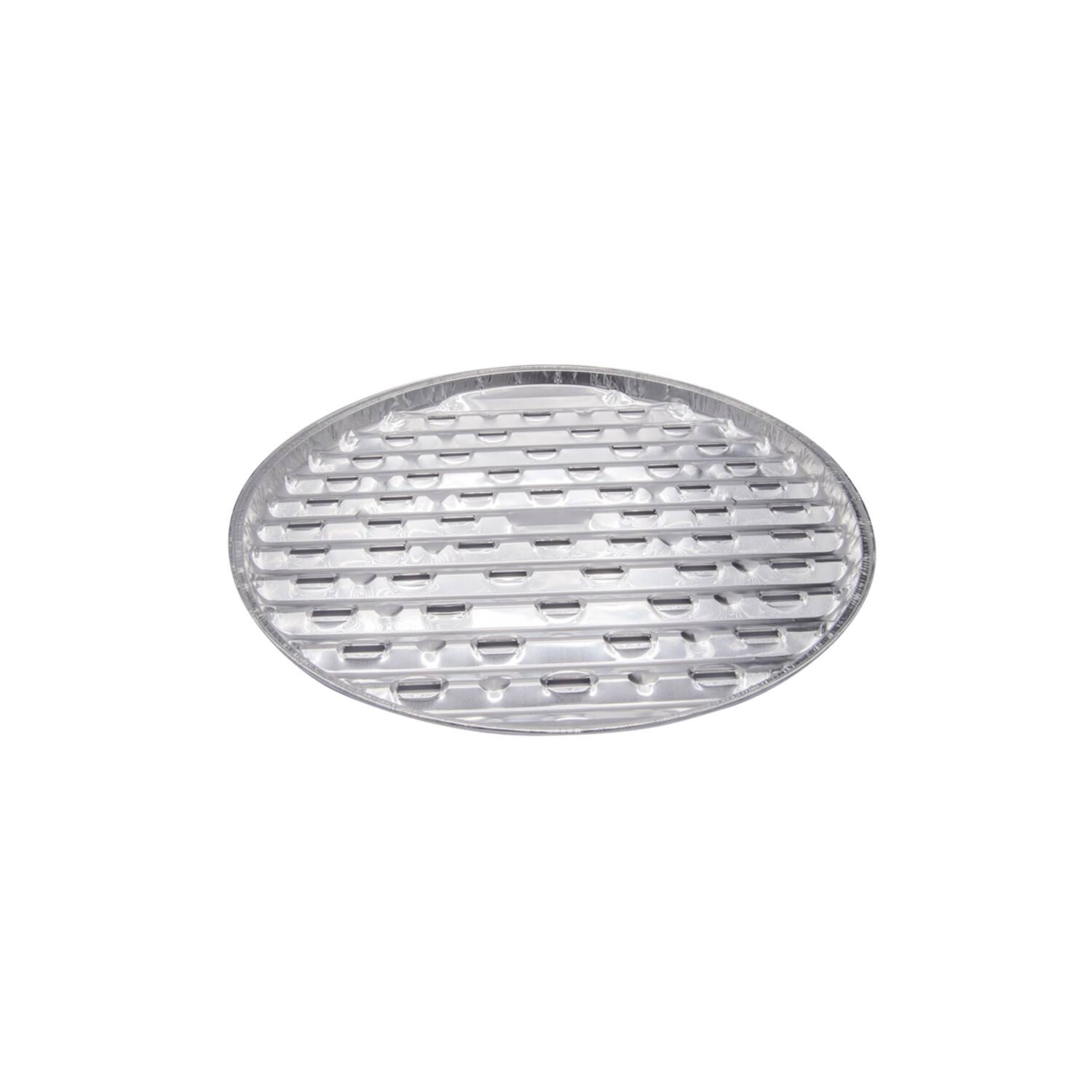 Premium Quality grill schalen aluminium Ø33,9x2cm 4x25st