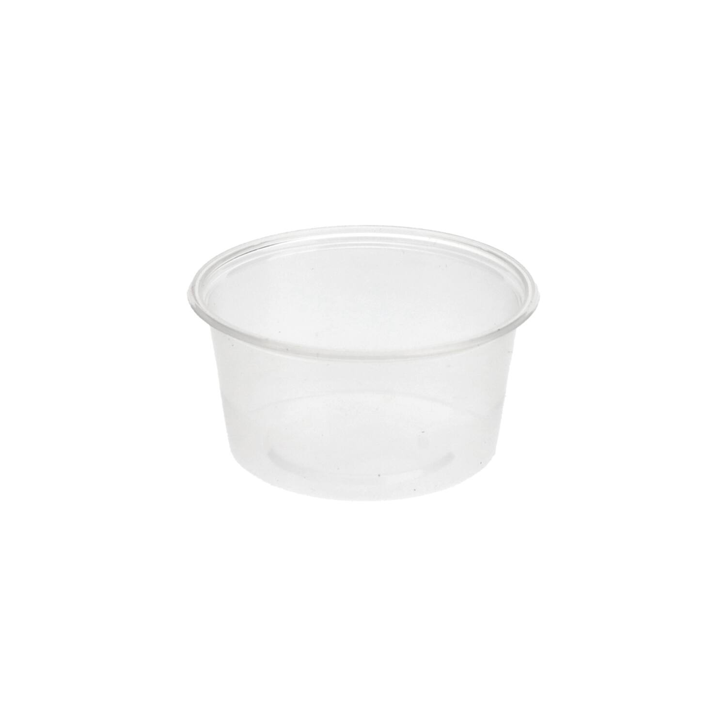 Premium Quality sausbakjes rond 80ml Ø7,03x3,5cm 20x50st