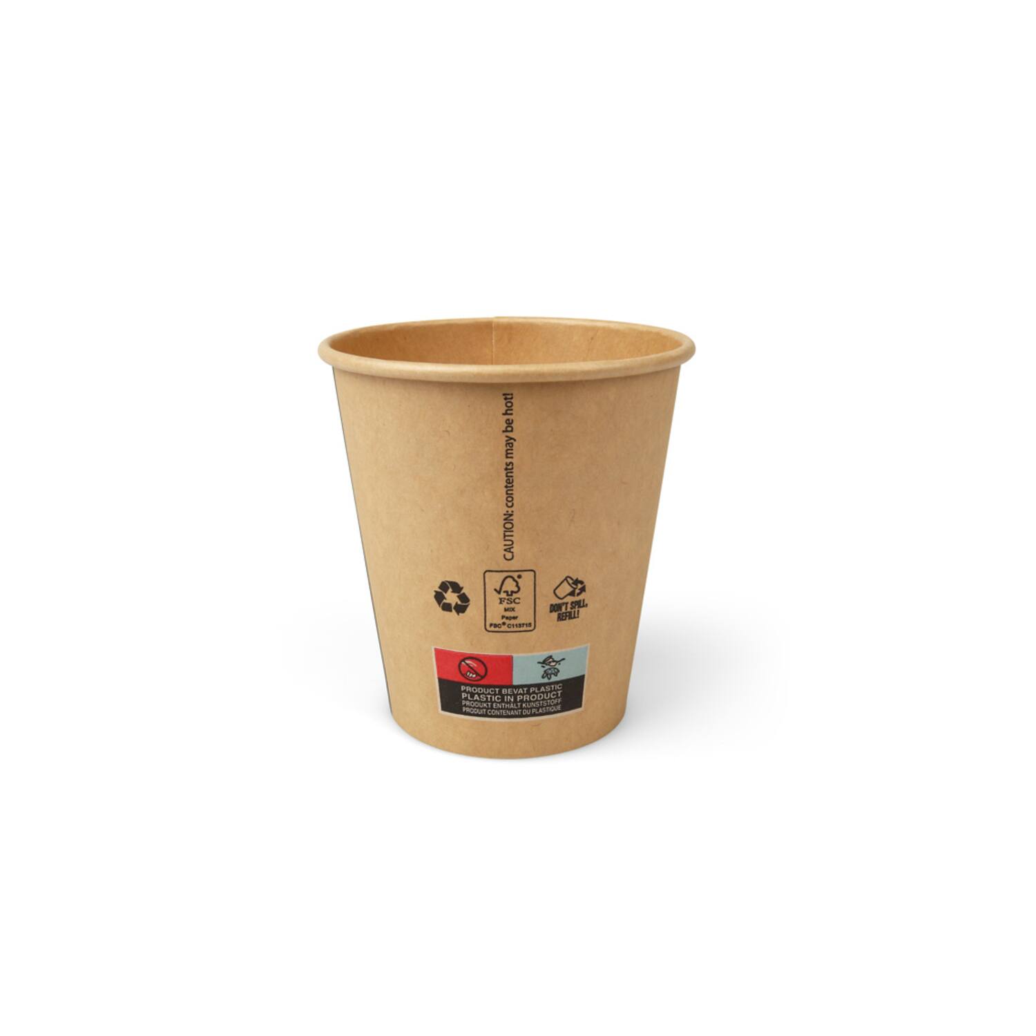 Premium Quality koffiebekers 250ml Ø9x9,5cm 20x50st