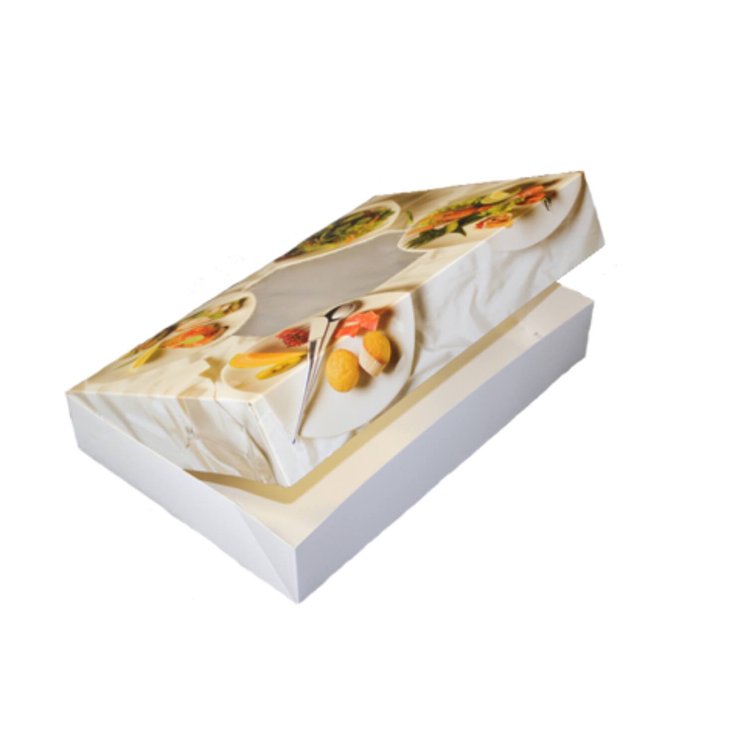 Premium Quality cateringdozen Quattro 35,7x24,7x8cm 10x10st