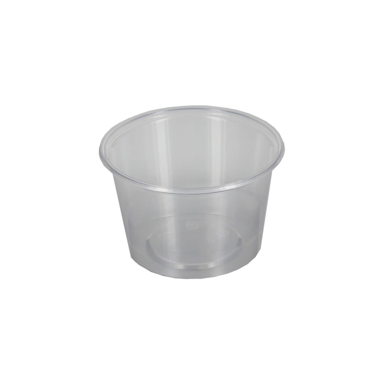 Premium Quality sausbakjes rond 100ml Ø7,03x4,4cm 20x50st