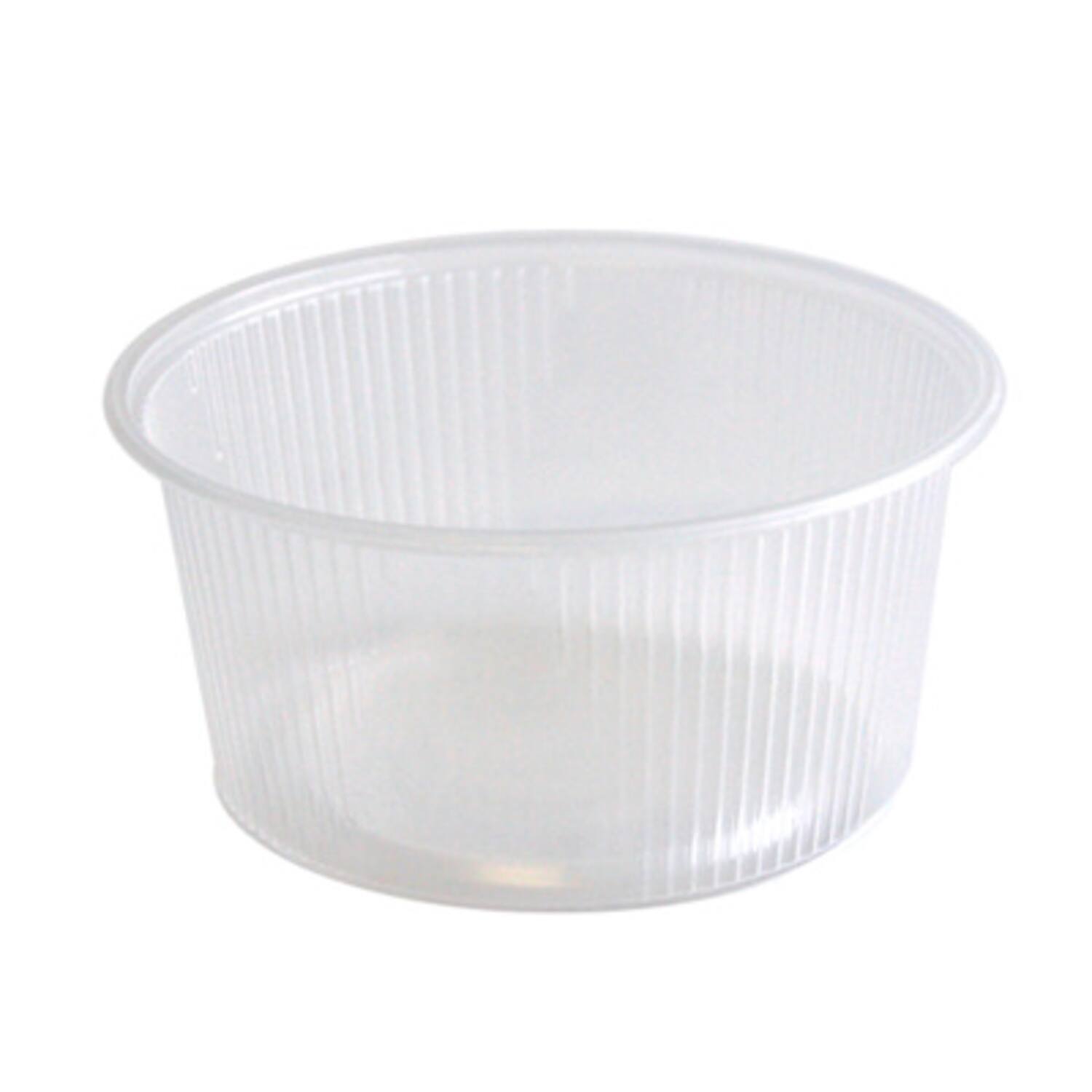 Premium Quality saladebakken rond 200ml Ø10,1x4,3cm 10x100st