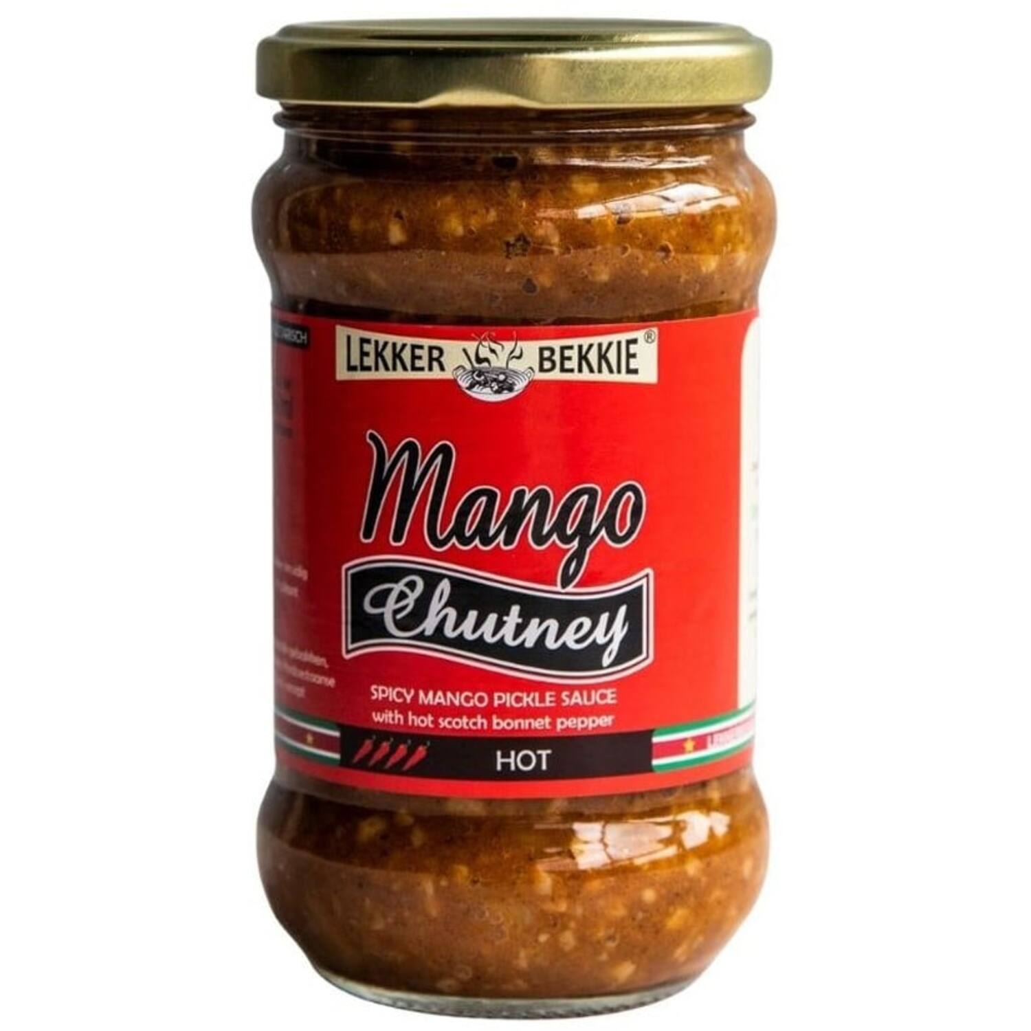 Lekkerbekkie mangochutney 6x300ml