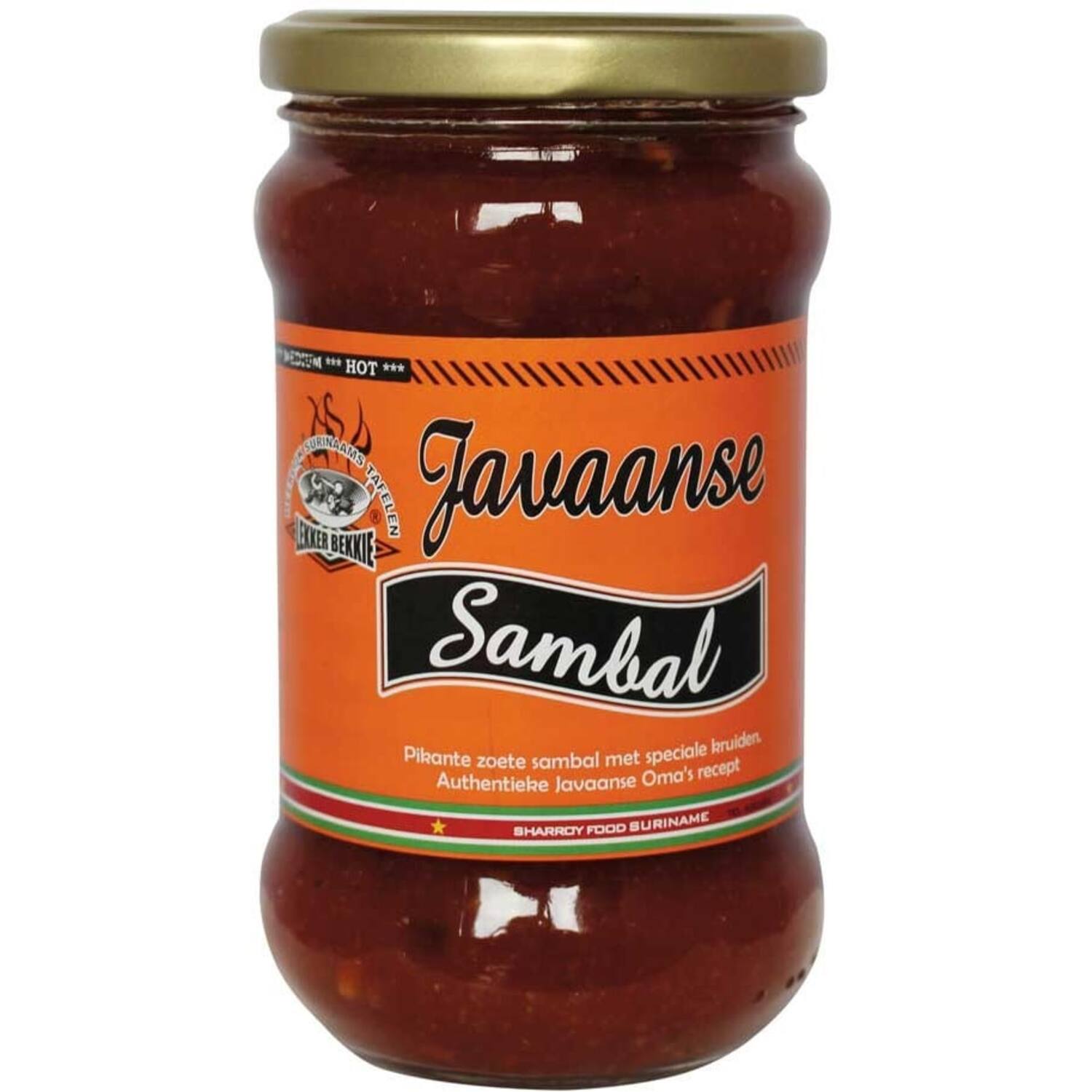 Lekkerbekkie sambal Javaans 6x300ml