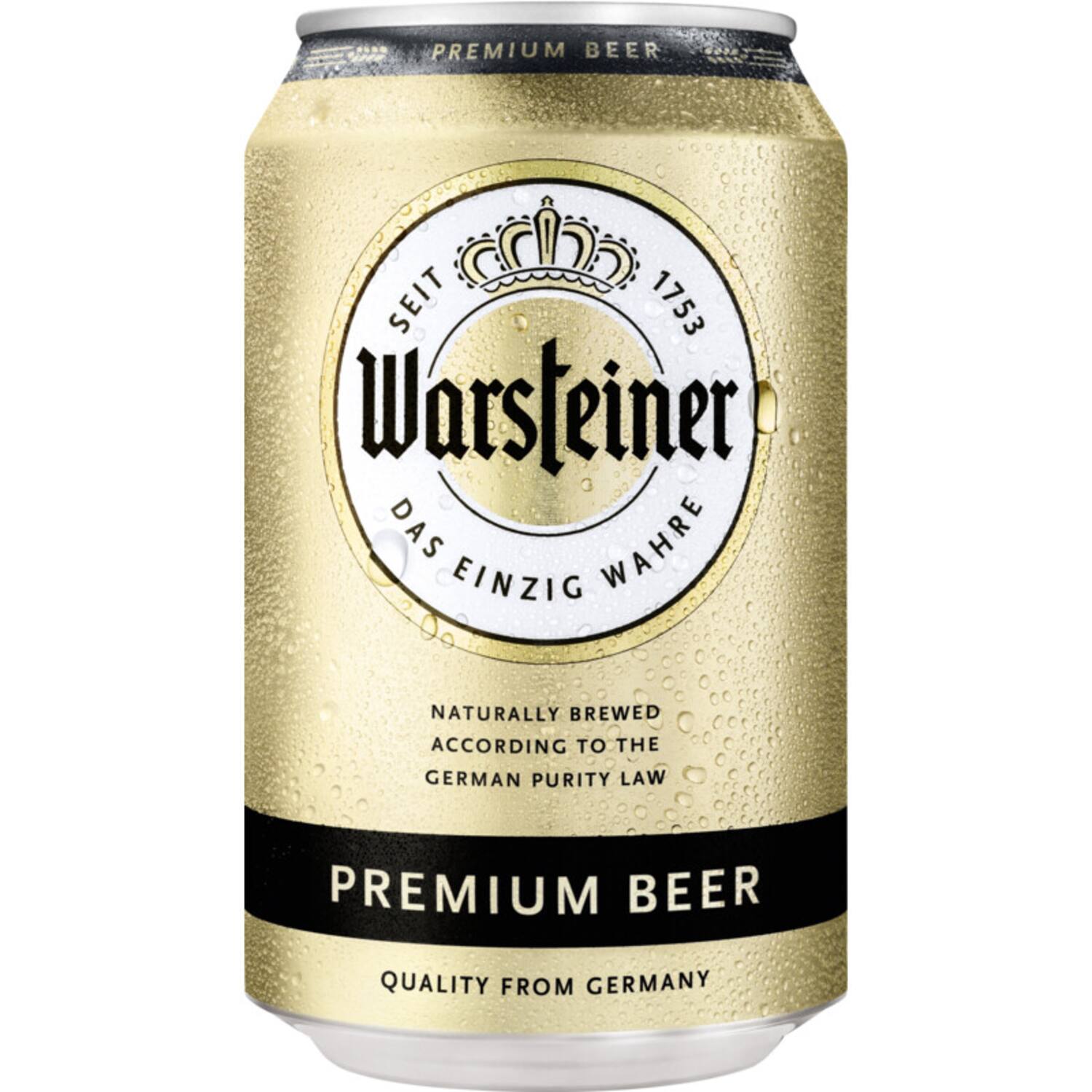 Warsteiner bier Premium Pilsener 4x6x330ml