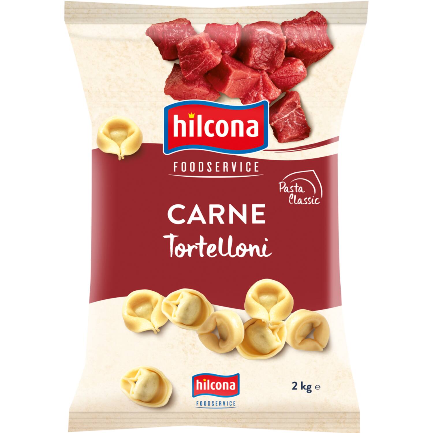 Hilcona tortelloni rundvlees 2x2kg