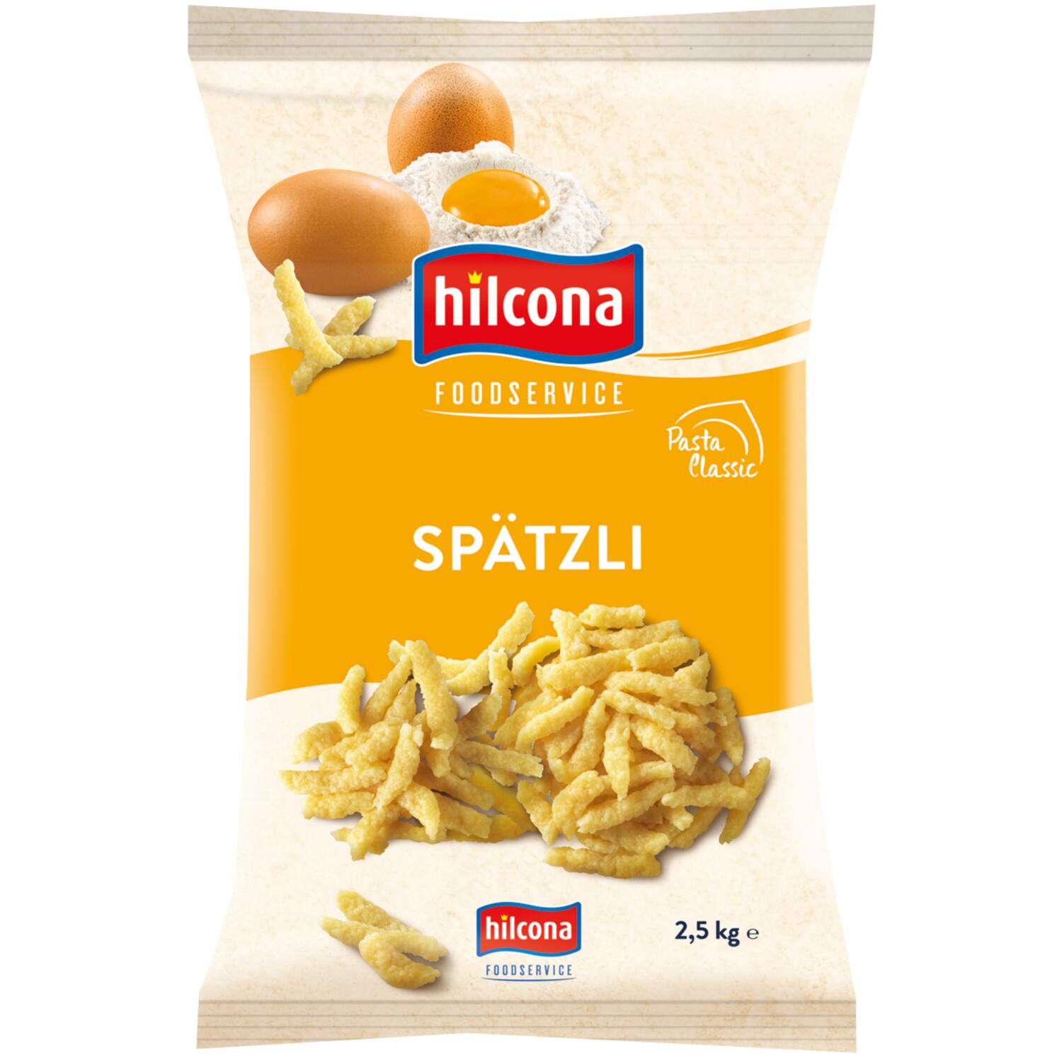 Hilcona eierspätzle 2x2,5kg