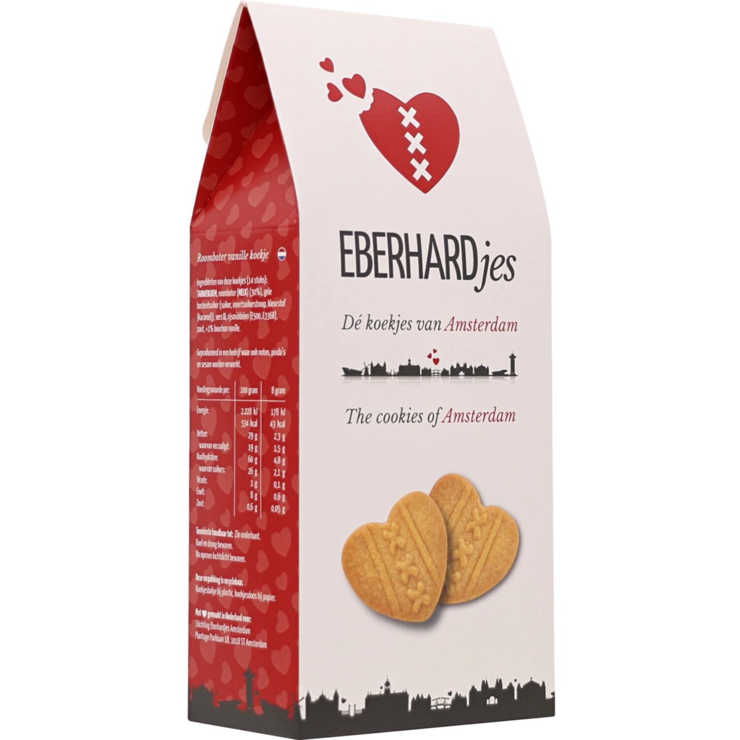 Eberhardjes roomboterkoekjes Amsterdam 6x16st