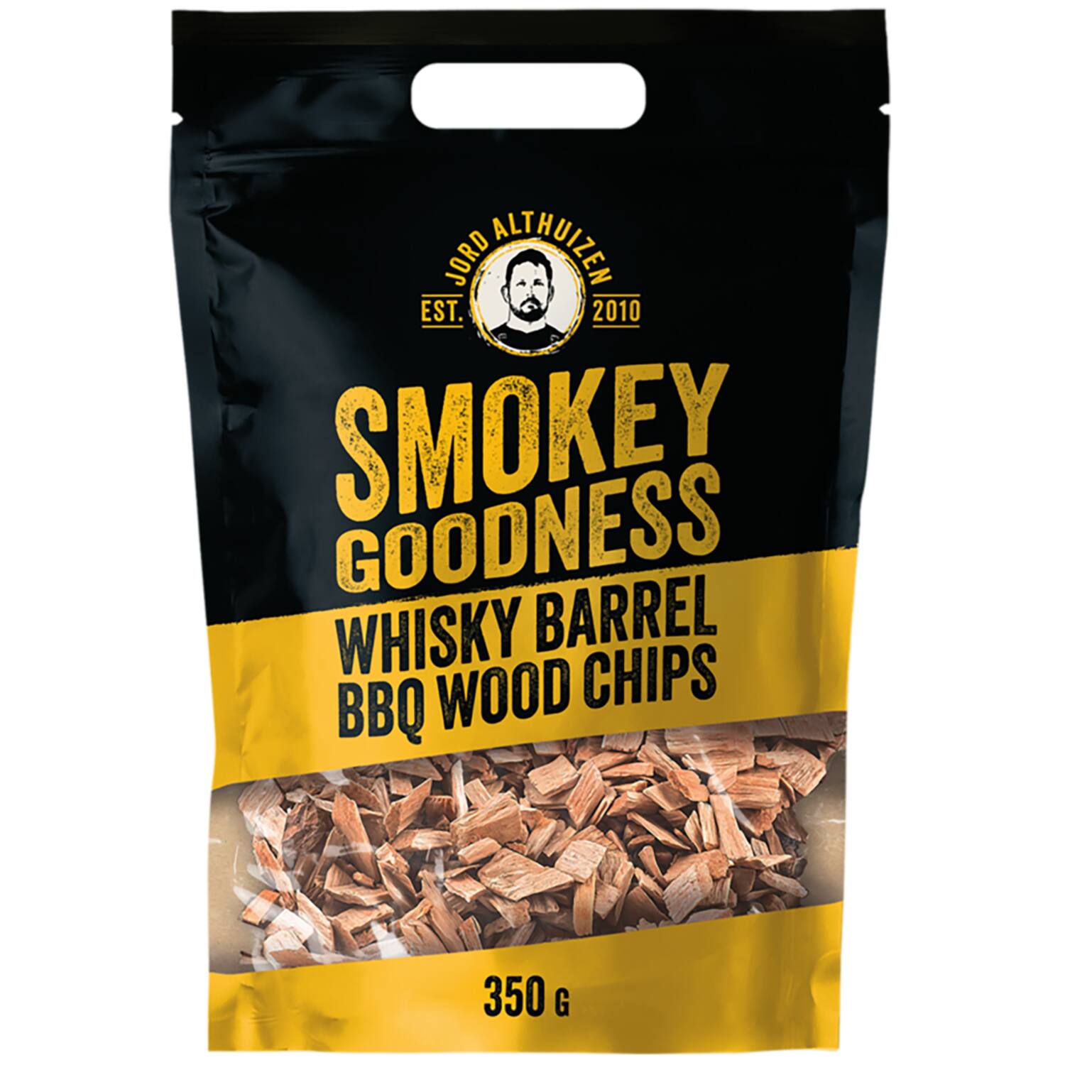 Smokey Goodness barbecuehoutsnippers whiskeyvat 6x350g
