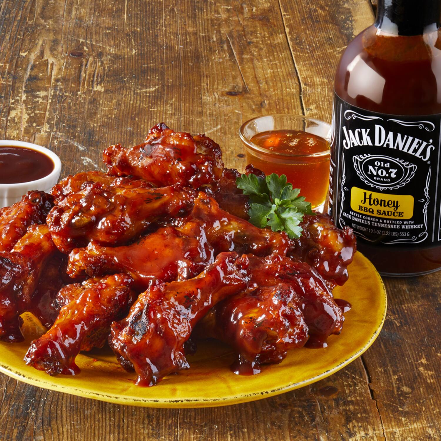 Jack Daniels BBQ honey 6x553g