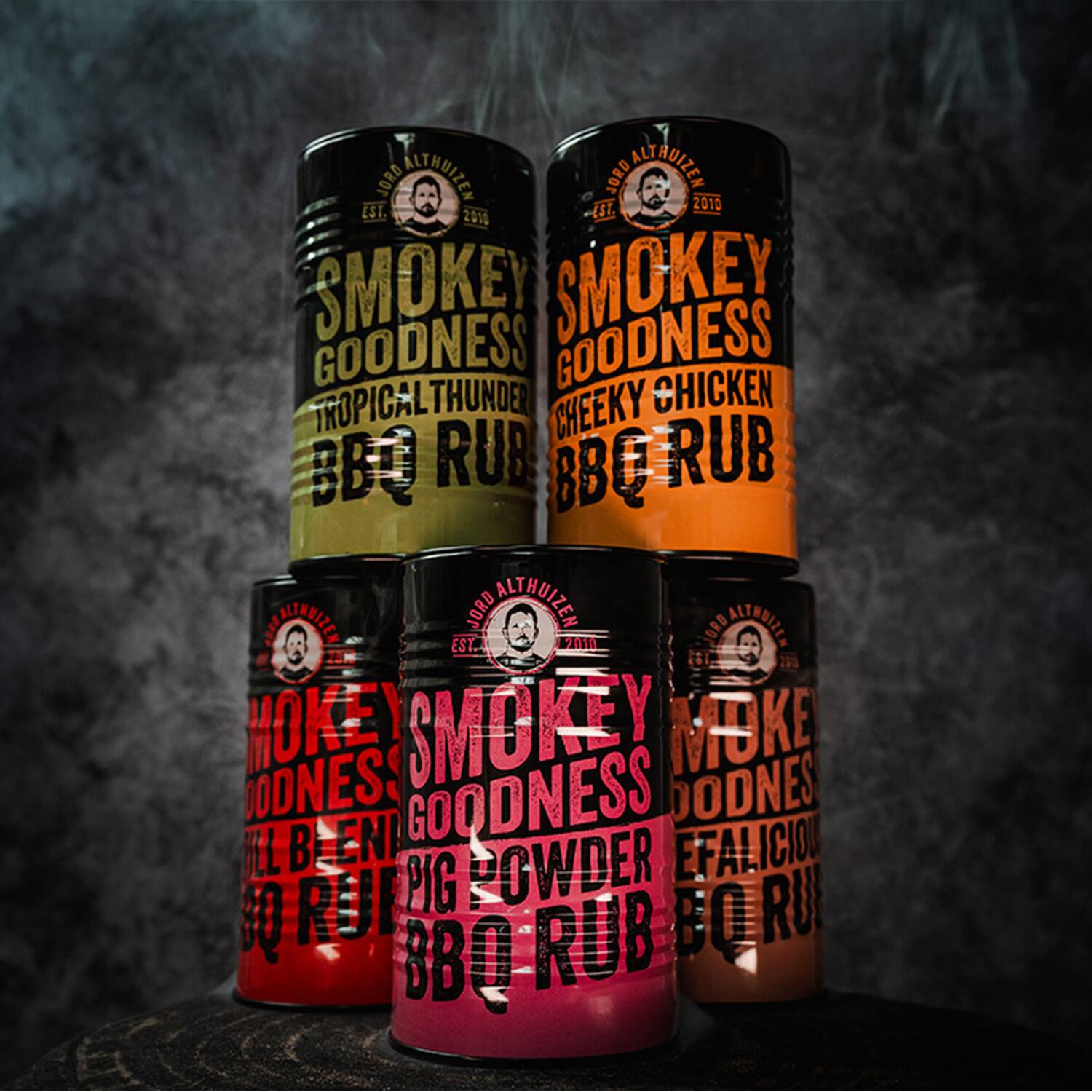 Smokey Goodness barbecuerub Tropical Thunder 6x250g