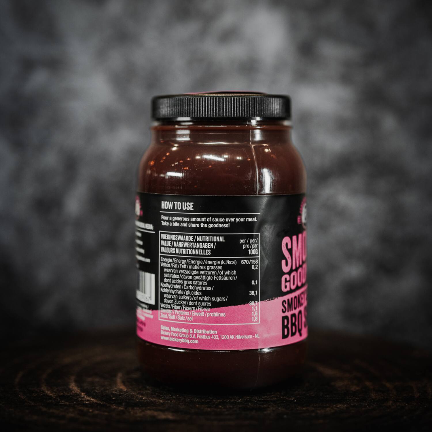 Smokey Goodness barbecuesaus Smokey's Finest 6x500ml