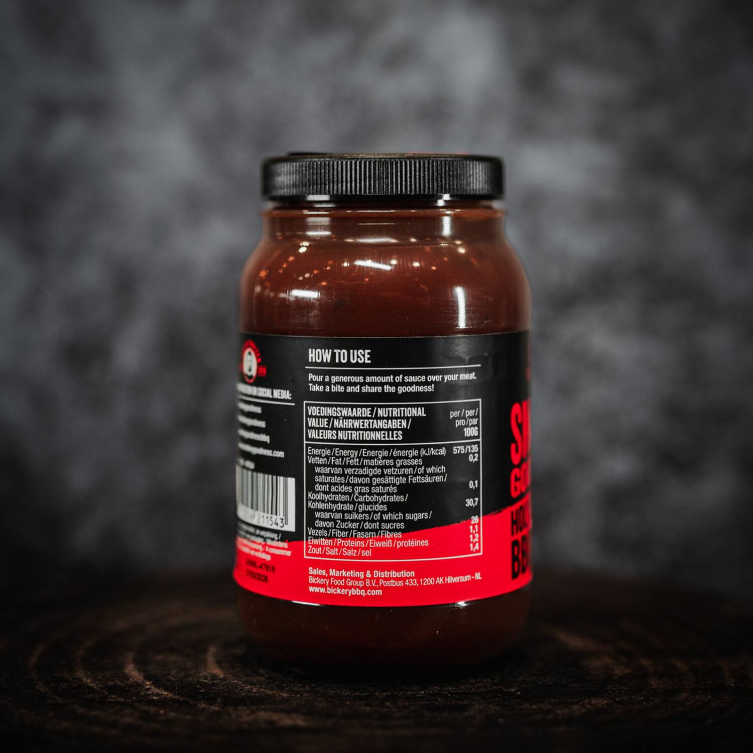 Smokey Goodness barbecuesaus Holy Smoke That's Hot 6x500ml