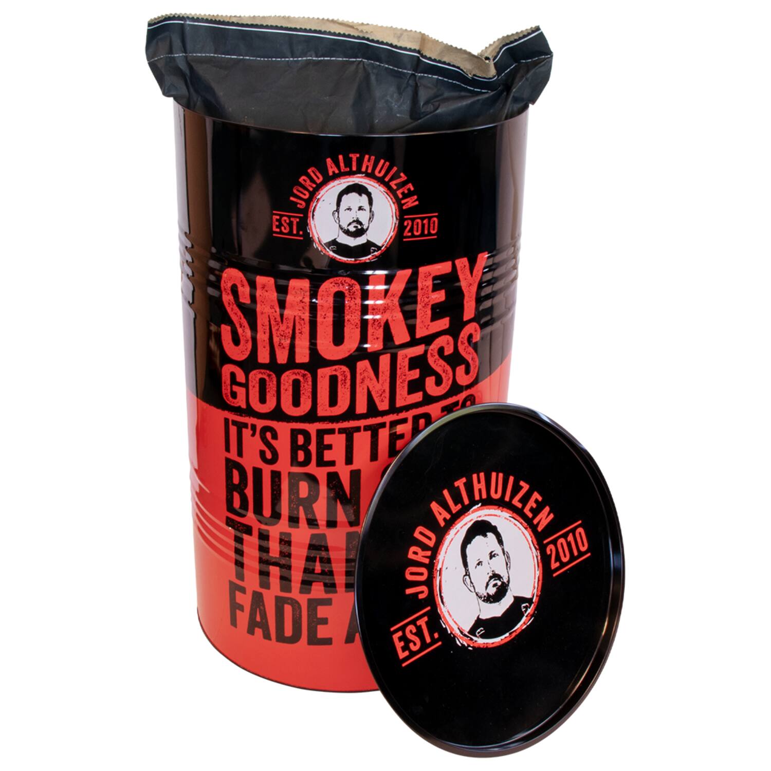 Smokey Goodness bewaarblik houtskool 1st