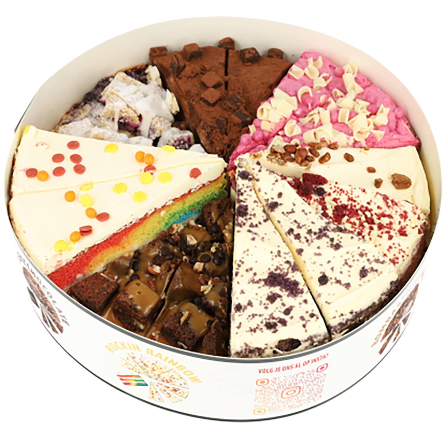Cut the Cake taart samplebox